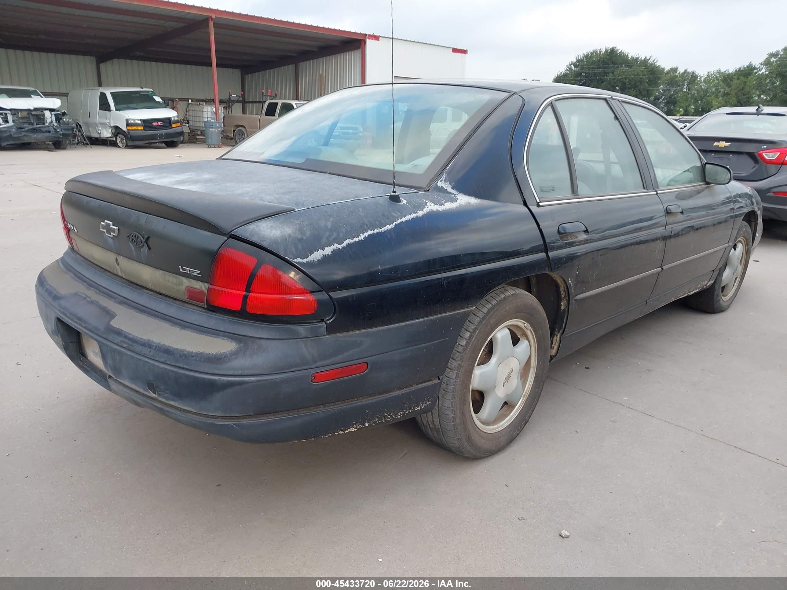 1997 Chevrolet Lumina Ltz Black vin: 2G1WN52M2V9336733
