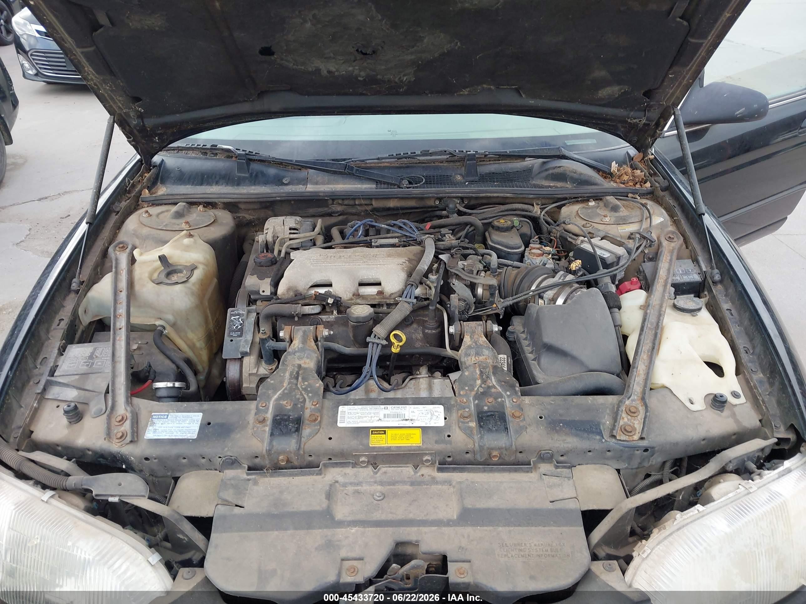 1997 Chevrolet Lumina Ltz Black vin: 2G1WN52M2V9336733