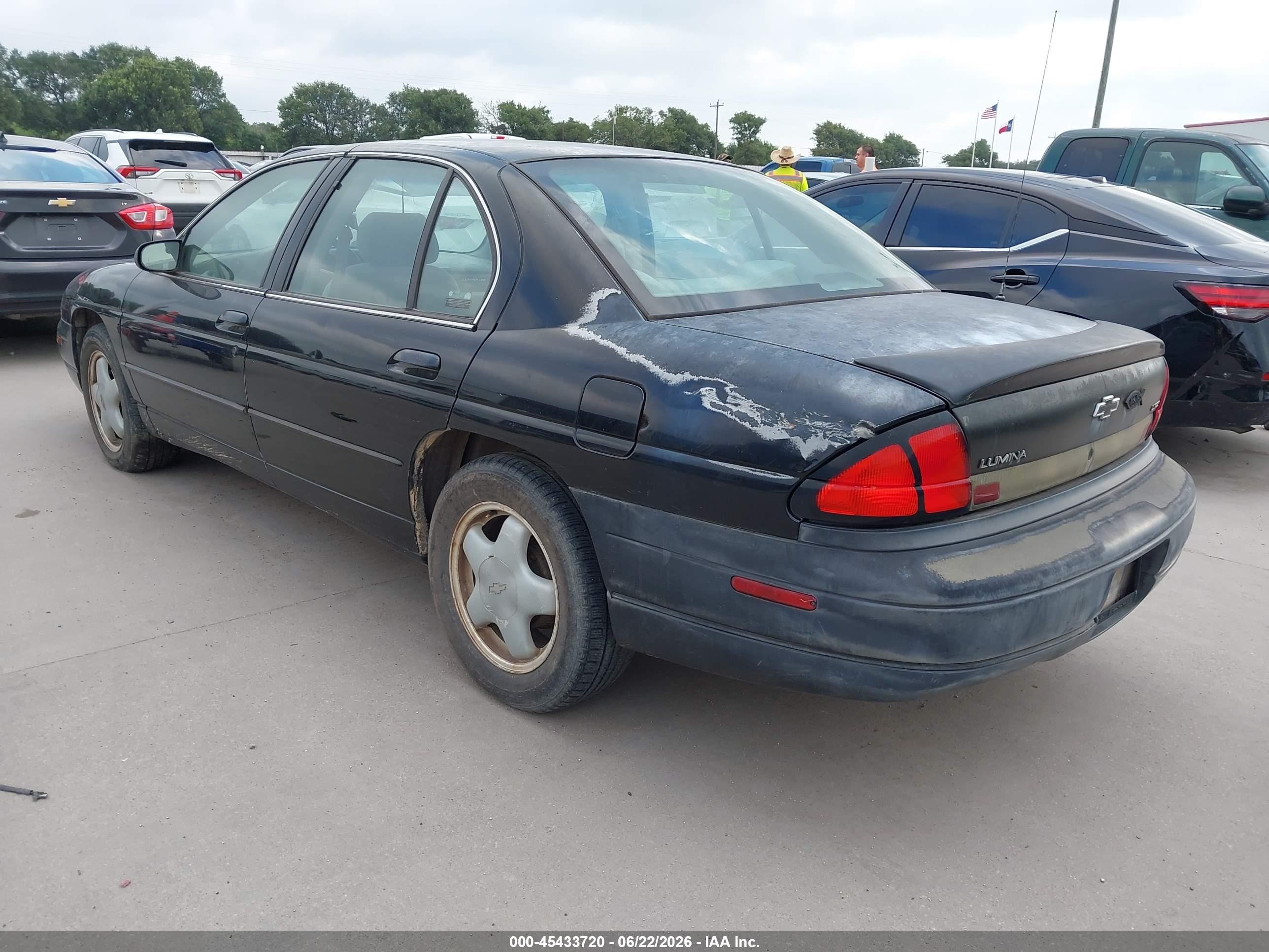 1997 Chevrolet Lumina Ltz Black vin: 2G1WN52M2V9336733
