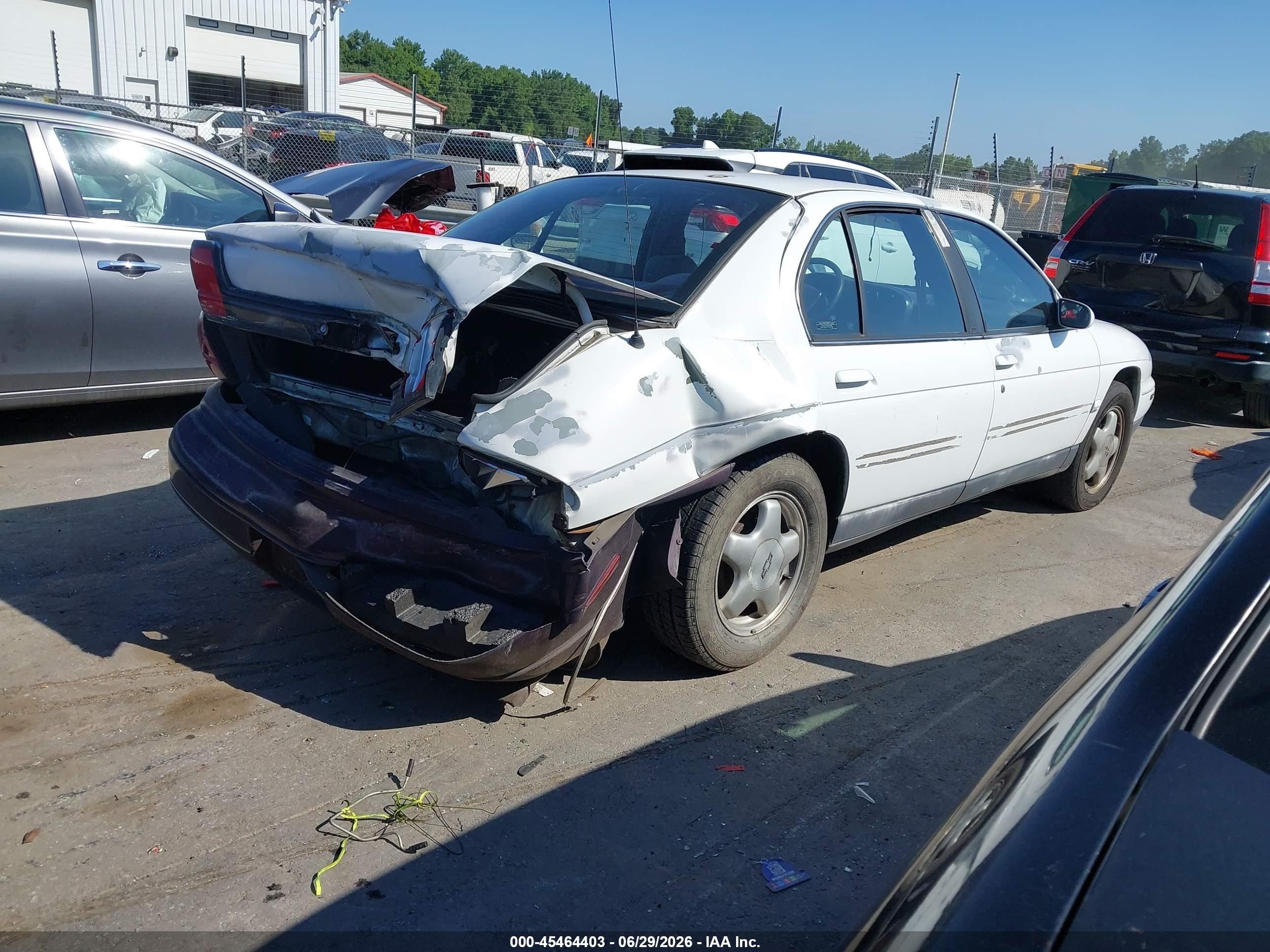 1995 Chevrolet Lumina Ls White vin: 2G1WN52MXS9205089