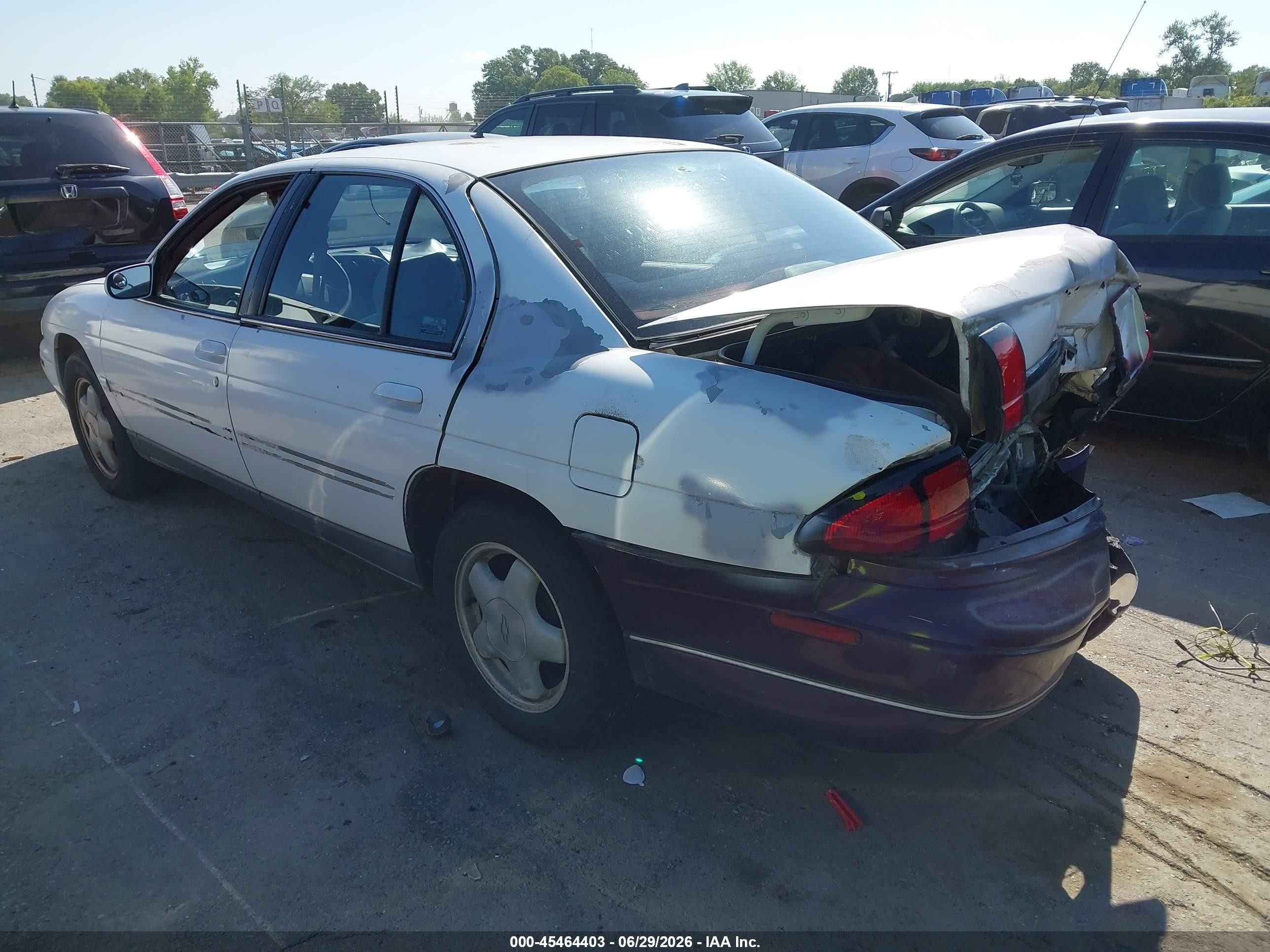 1995 Chevrolet Lumina Ls White vin: 2G1WN52MXS9205089