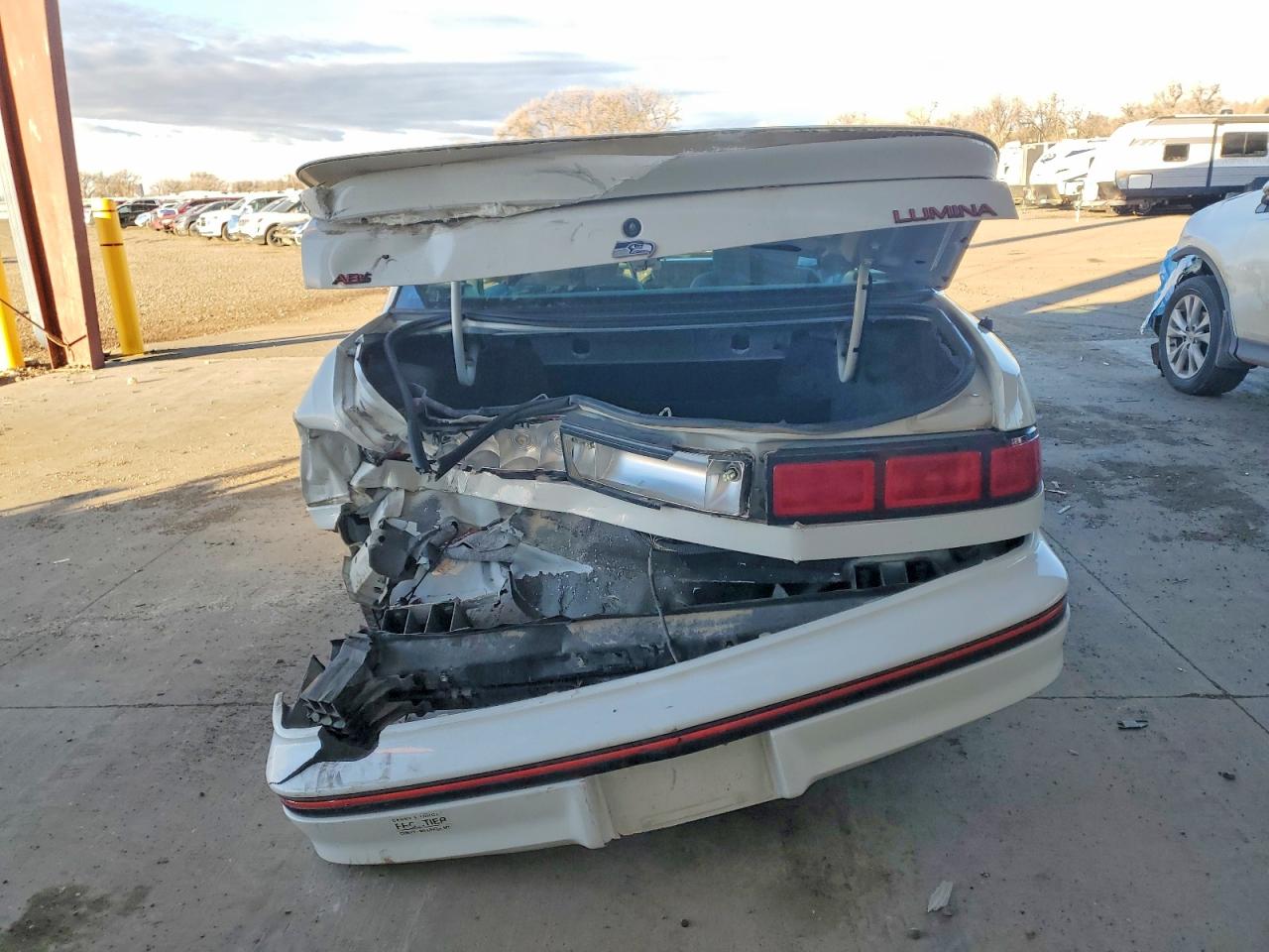 1993 Chevrolet Lumina Euro White vin: 2G1WN54T5P9195812