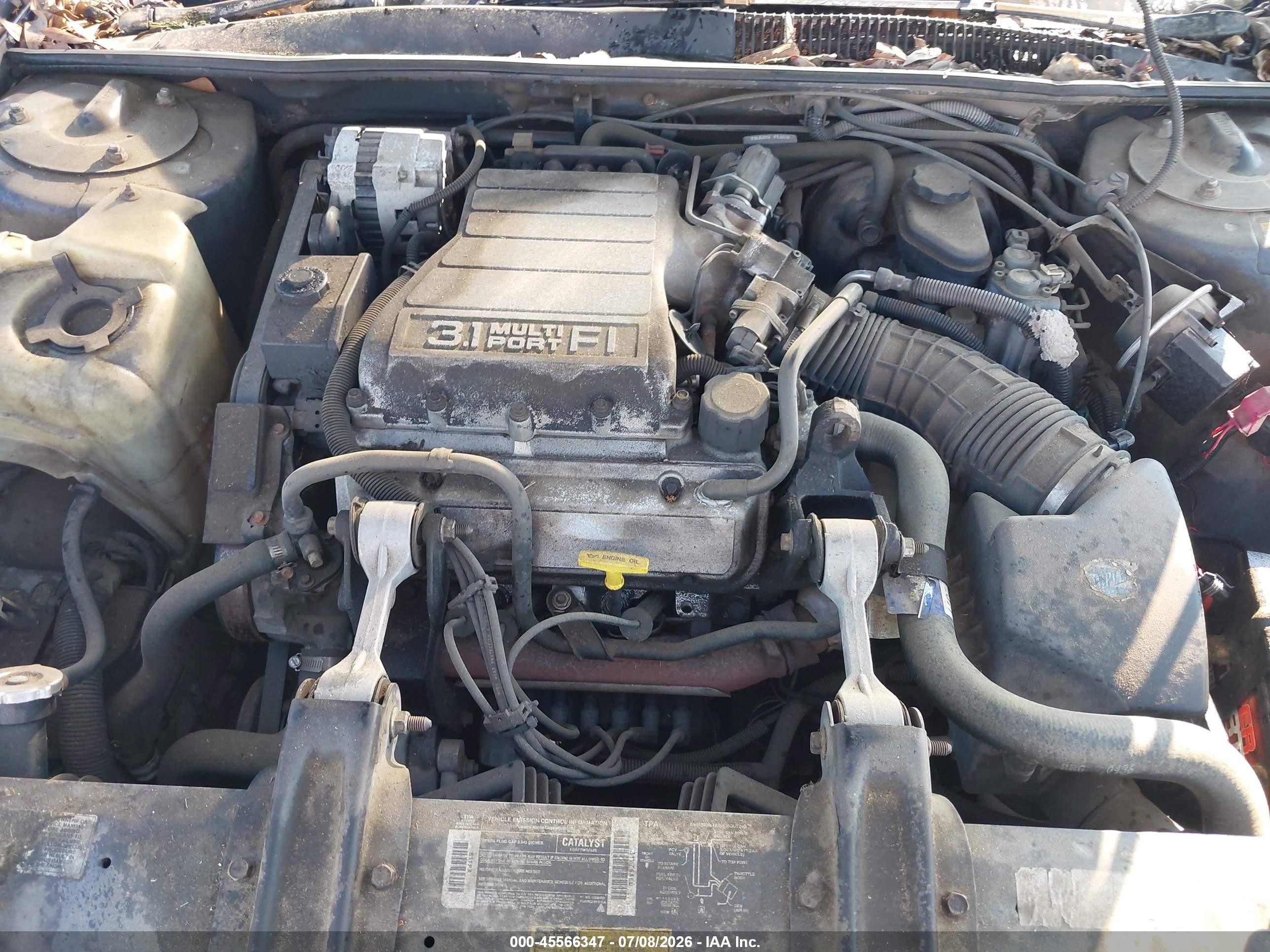 1994 Chevrolet Lumina Euro Blue vin: 2G1WN54T5R9162604