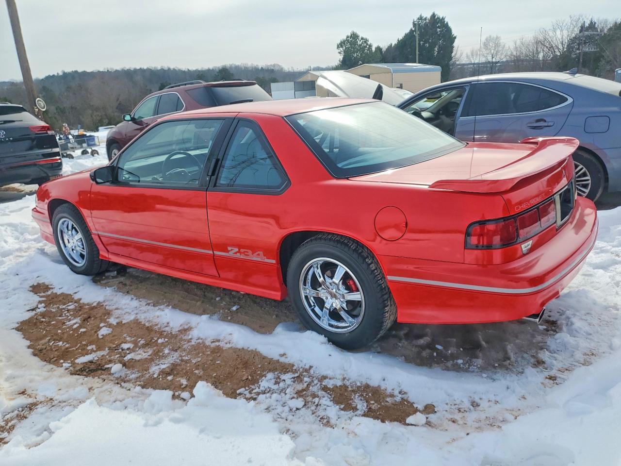 1991 Chevrolet Lumina Z34 Red vin: 2G1WP14X2M9247060