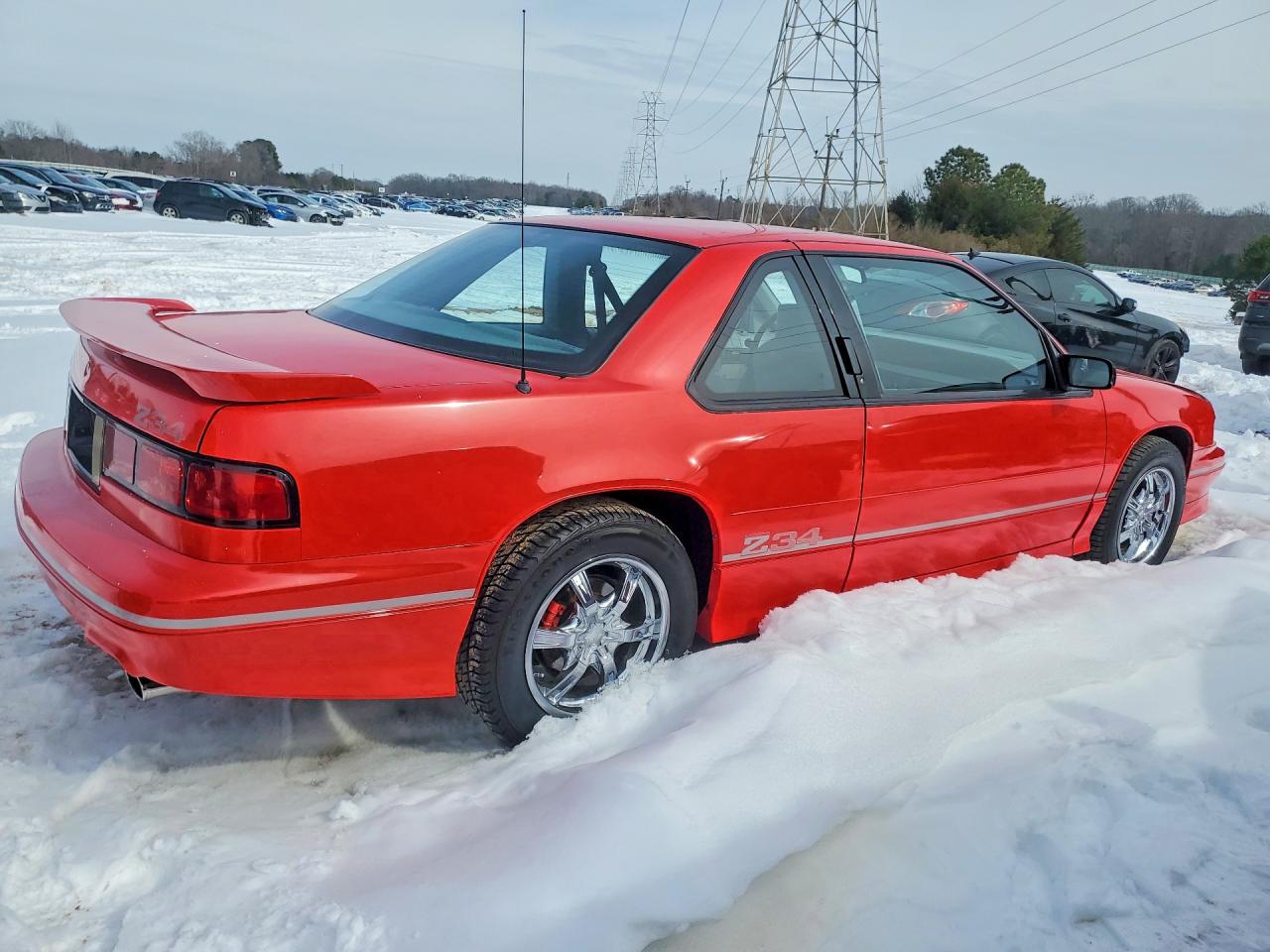 1991 Chevrolet Lumina Z34 Red vin: 2G1WP14X2M9247060
