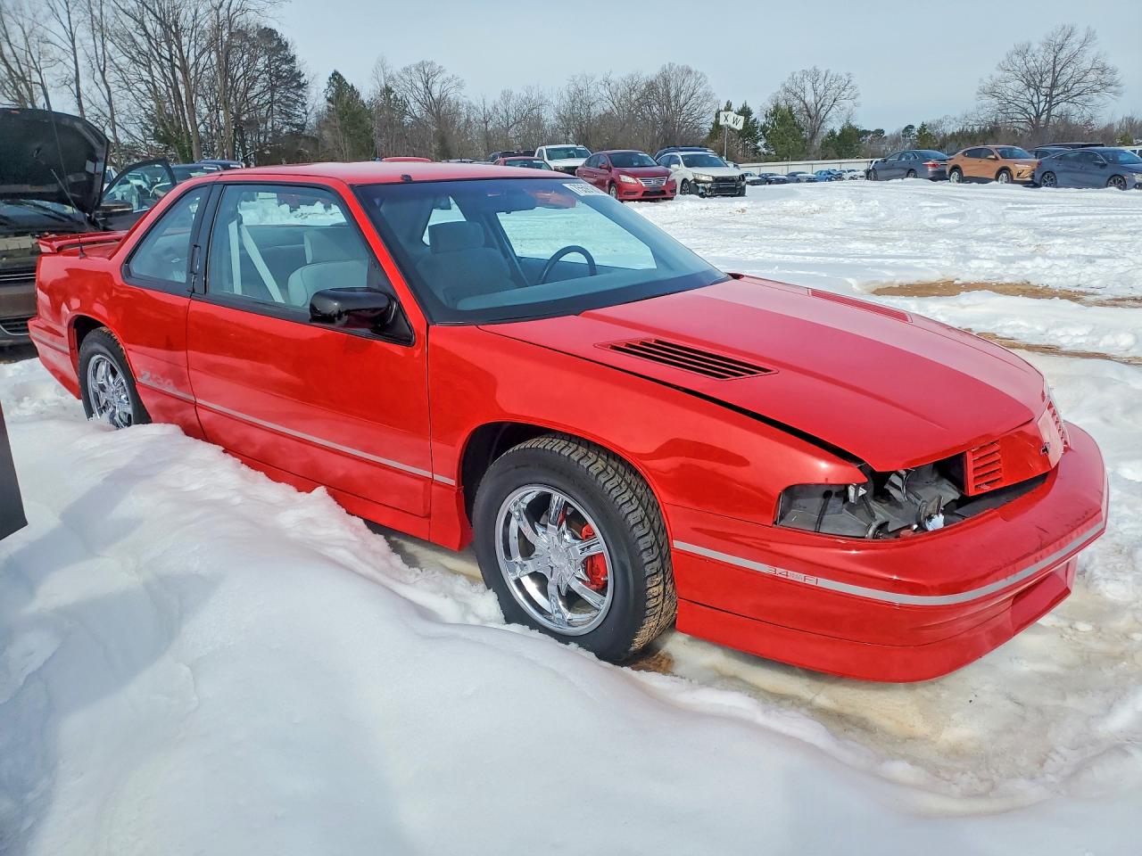 1991 Chevrolet Lumina Z34 Red vin: 2G1WP14X2M9247060
