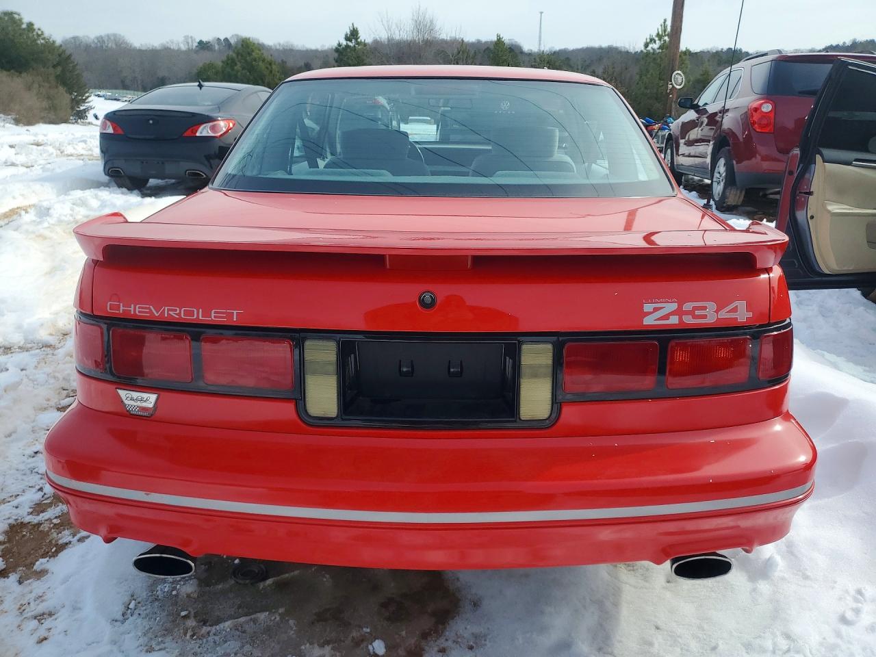 1991 Chevrolet Lumina Z34 Red vin: 2G1WP14X2M9247060
