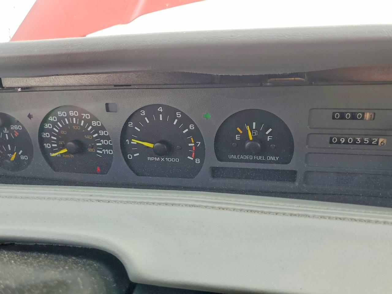 1991 Chevrolet Lumina Z34 Red vin: 2G1WP14X2M9247060