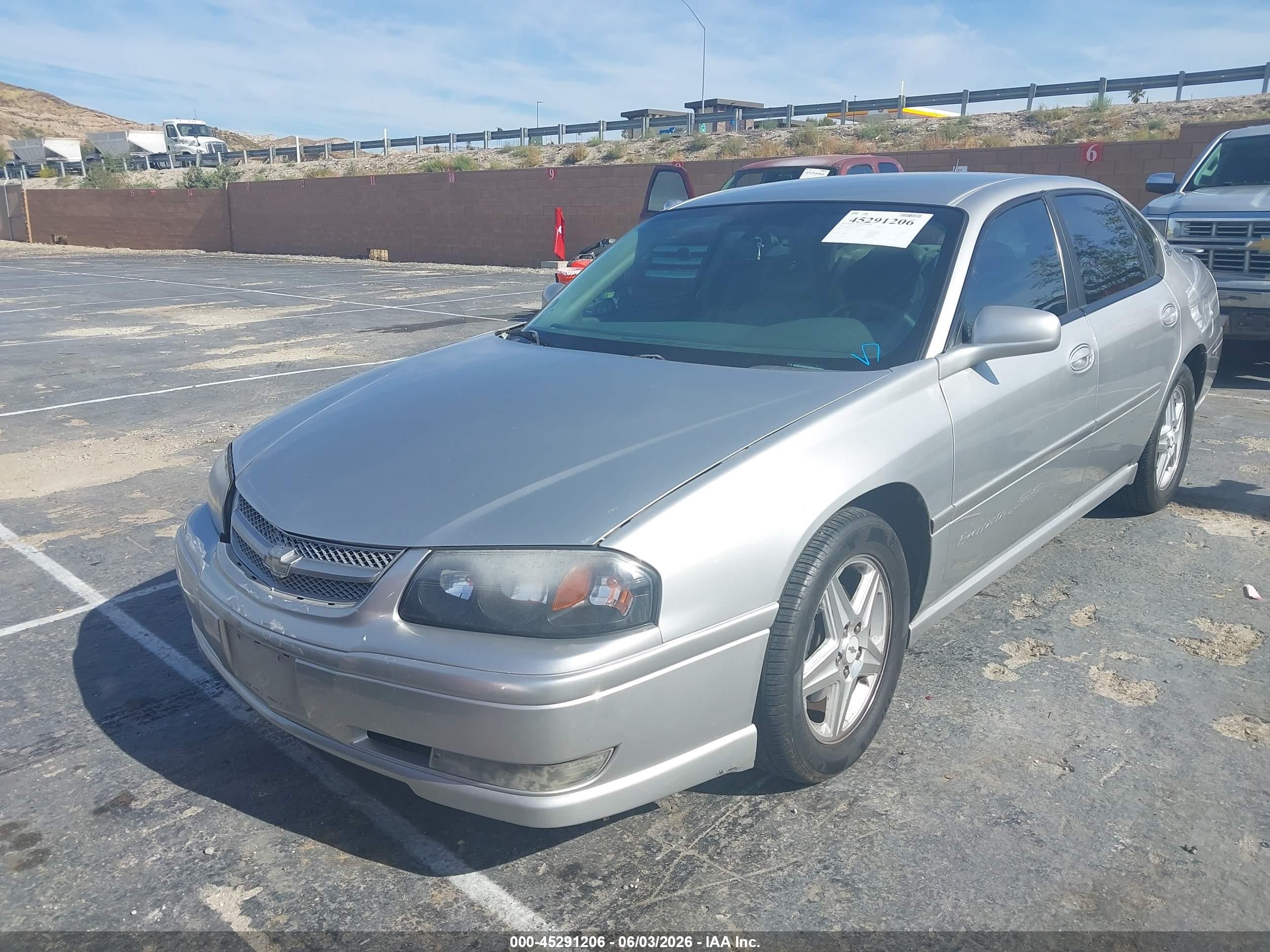 2005 Chevrolet Impala Ss Supercharged Silver vin: 2G1WP521959271394