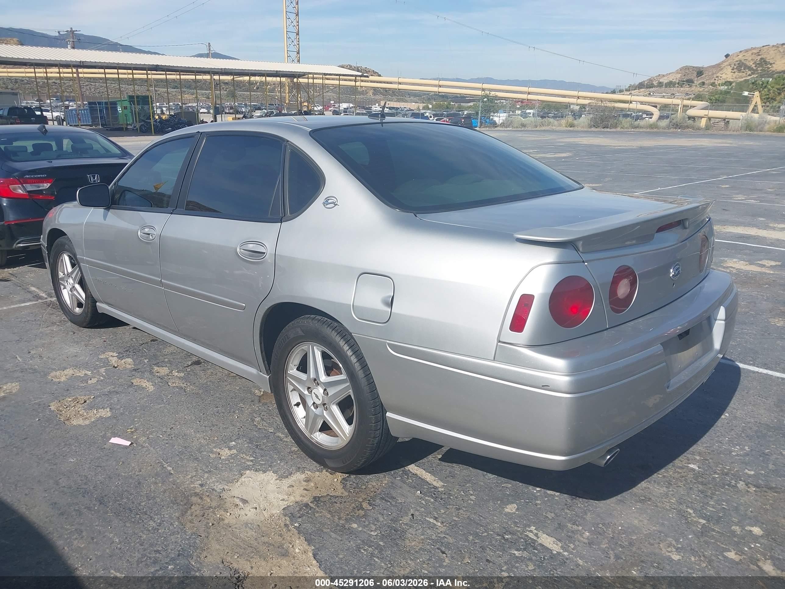 2005 Chevrolet Impala Ss Supercharged Silver vin: 2G1WP521959271394