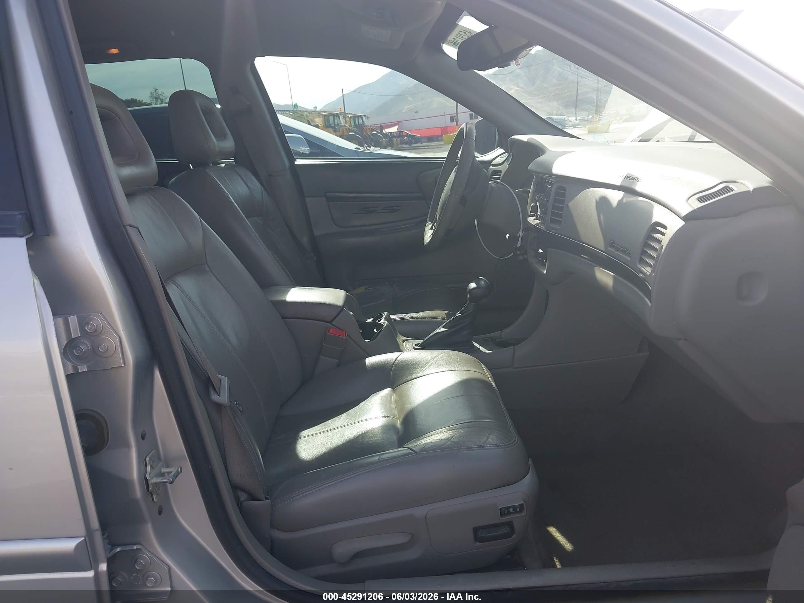 2005 Chevrolet Impala Ss Supercharged Silver vin: 2G1WP521959271394
