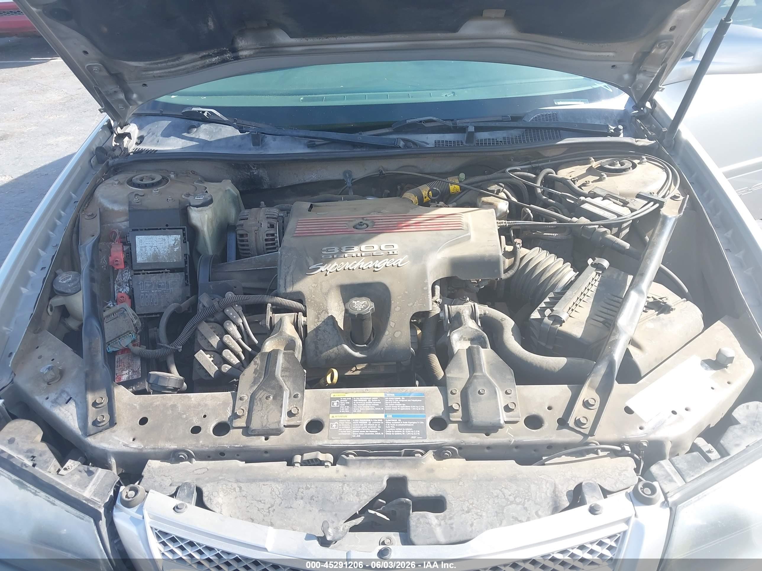 2005 Chevrolet Impala Ss Supercharged Silver vin: 2G1WP521959271394