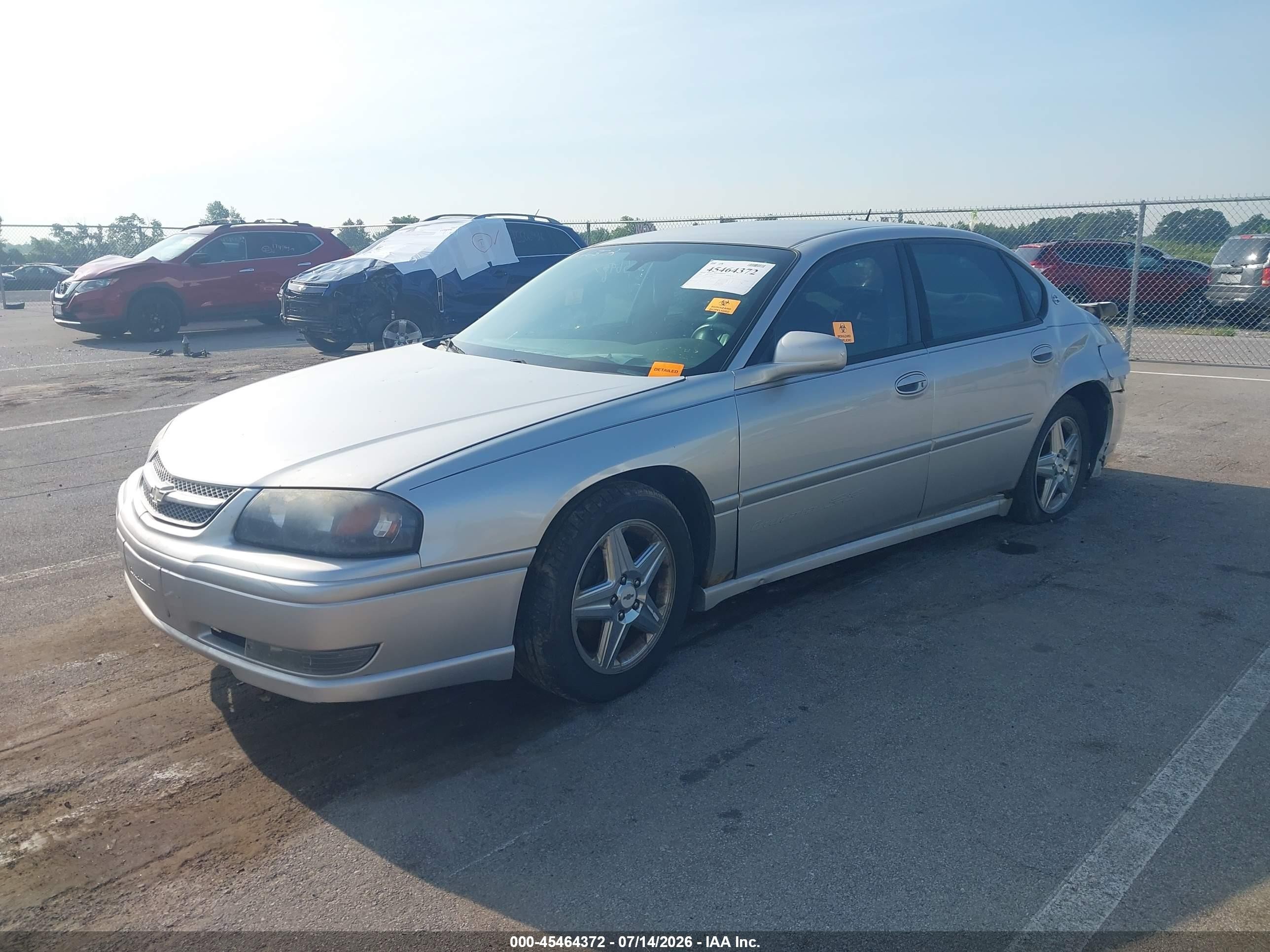 2005 Chevrolet Impala Ss Supercharged Silver vin: 2G1WP551059220586