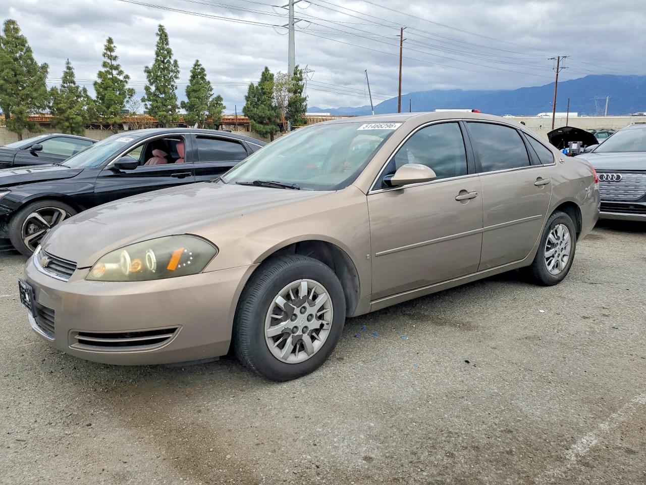 2006 Chevrolet Impala Police Silver vin: 2G1WS551369373429