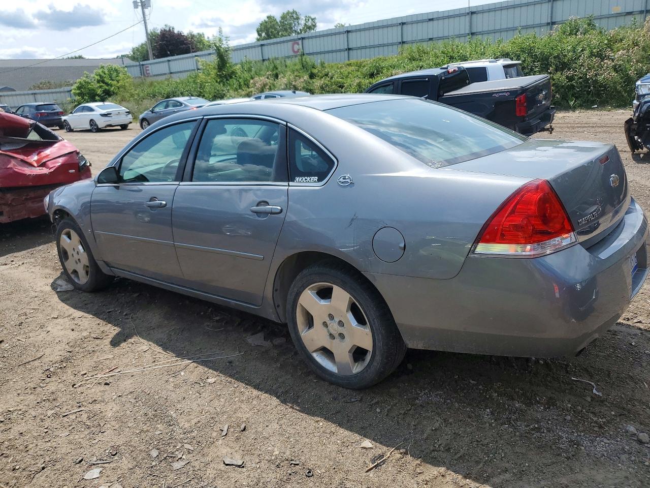 2006 Chevrolet Impala Police Silver vin: 2G1WS551669386207