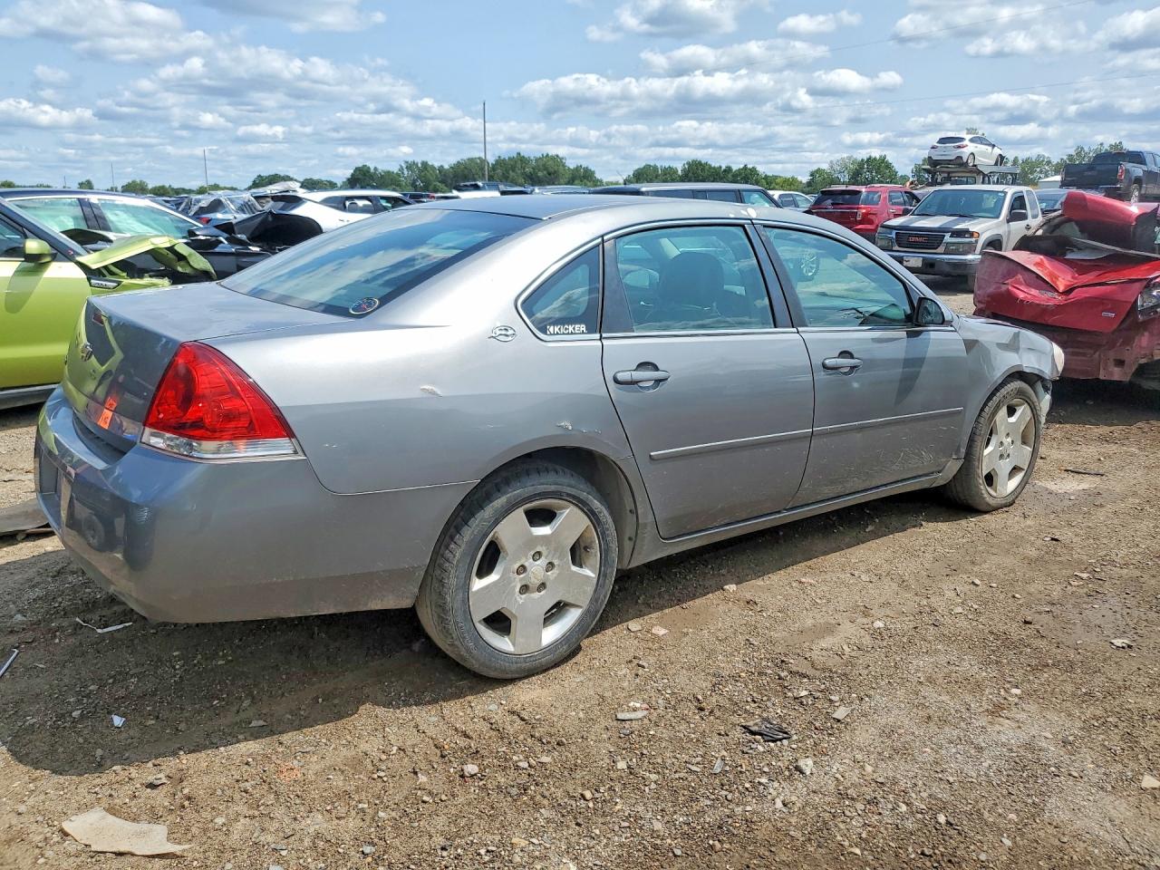 2006 Chevrolet Impala Police Silver vin: 2G1WS551669386207