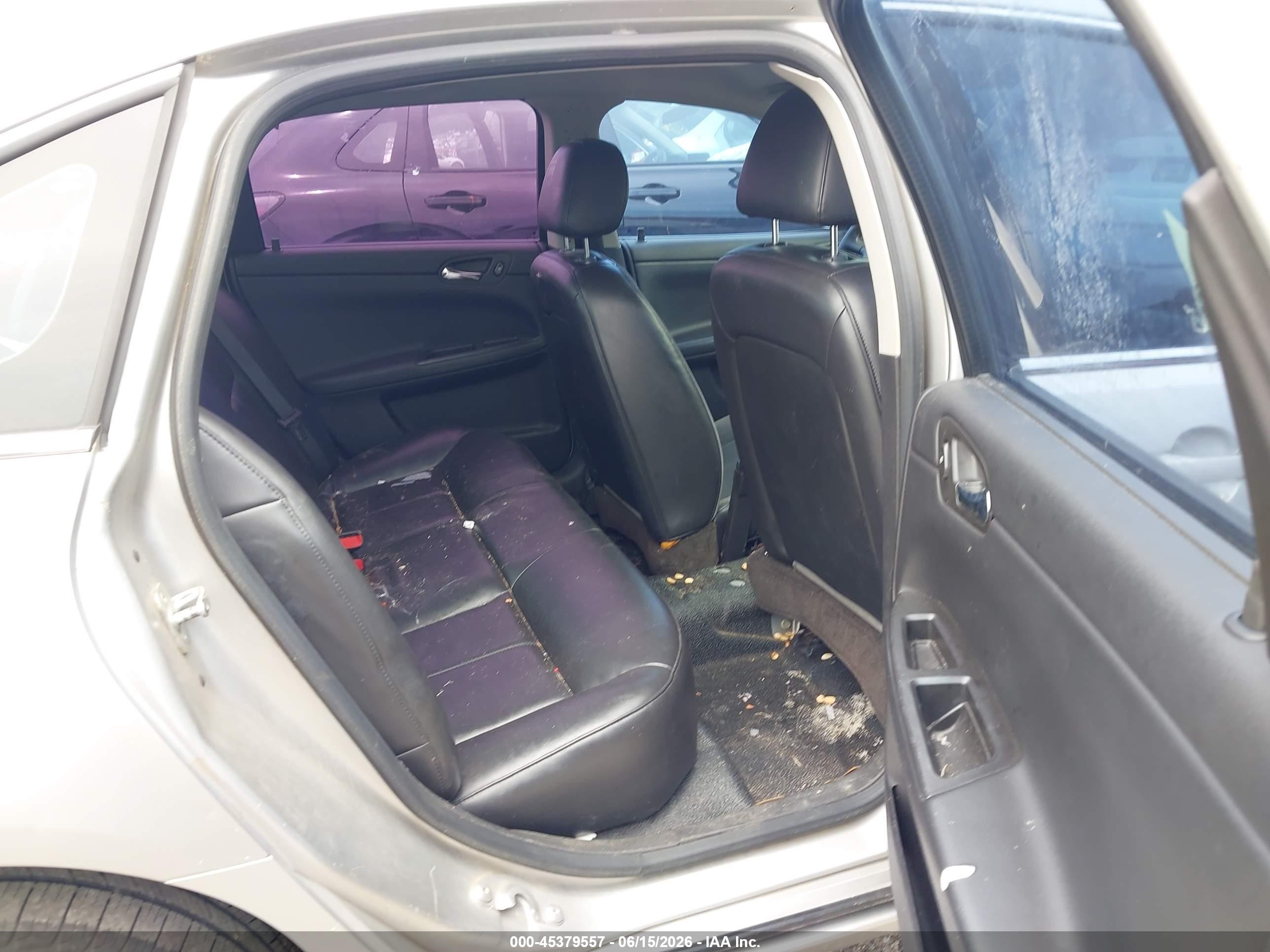 2006 Chevrolet Impala Police Silver vin: 2G1WS551969258432
