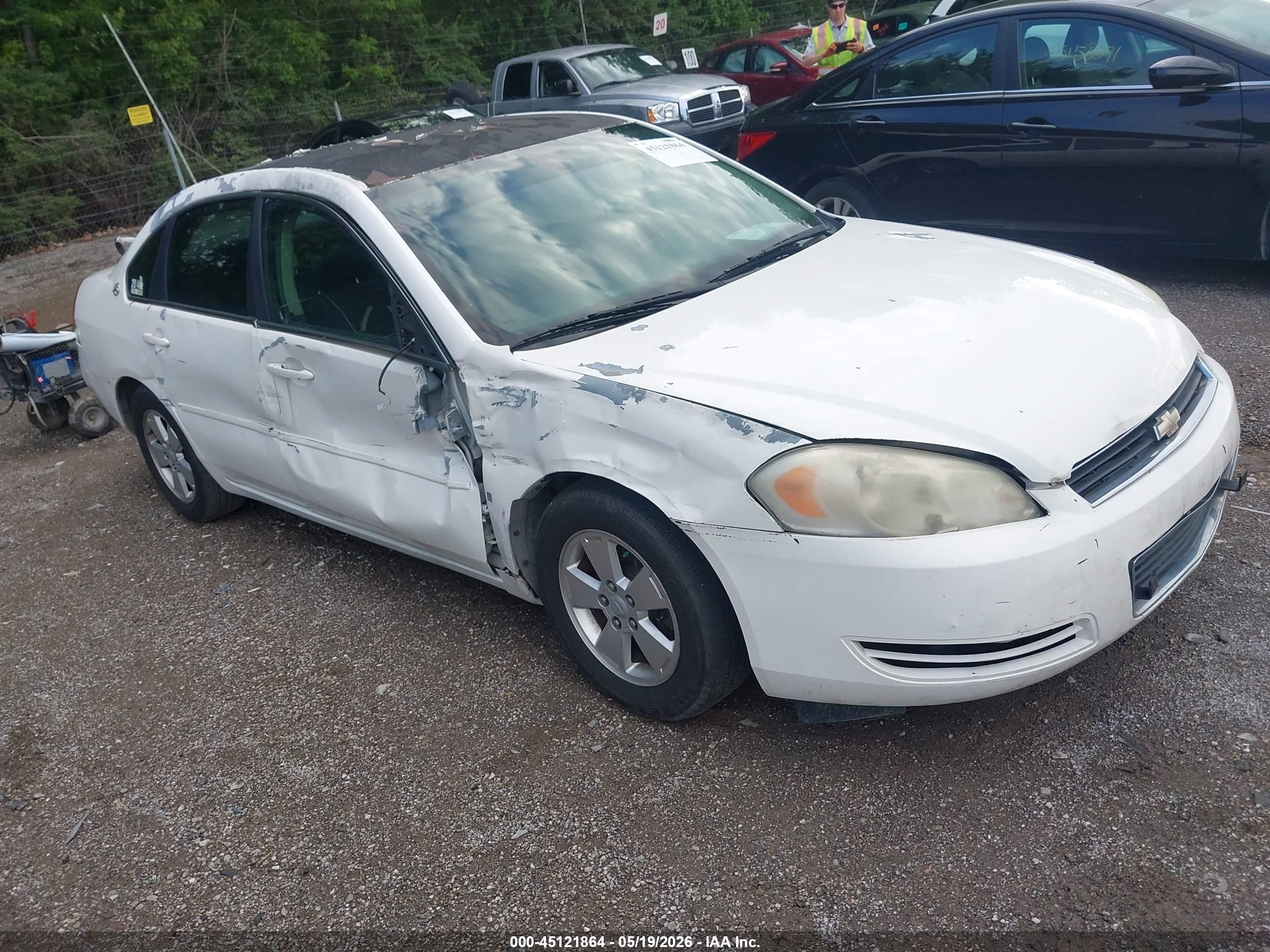 2006 Chevrolet Impala Police White vin: 2G1WS551969373189