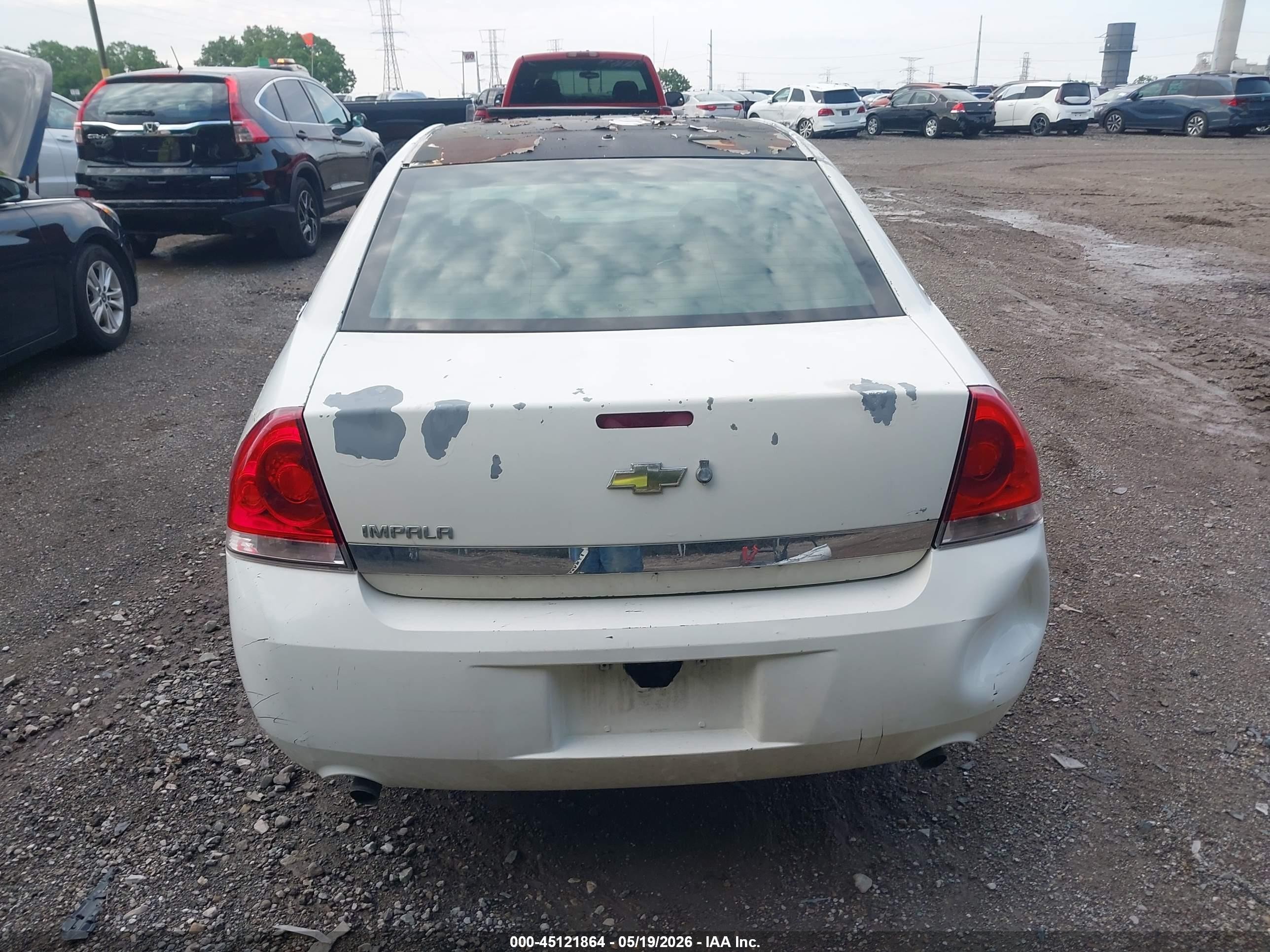 2006 Chevrolet Impala Police White vin: 2G1WS551969373189