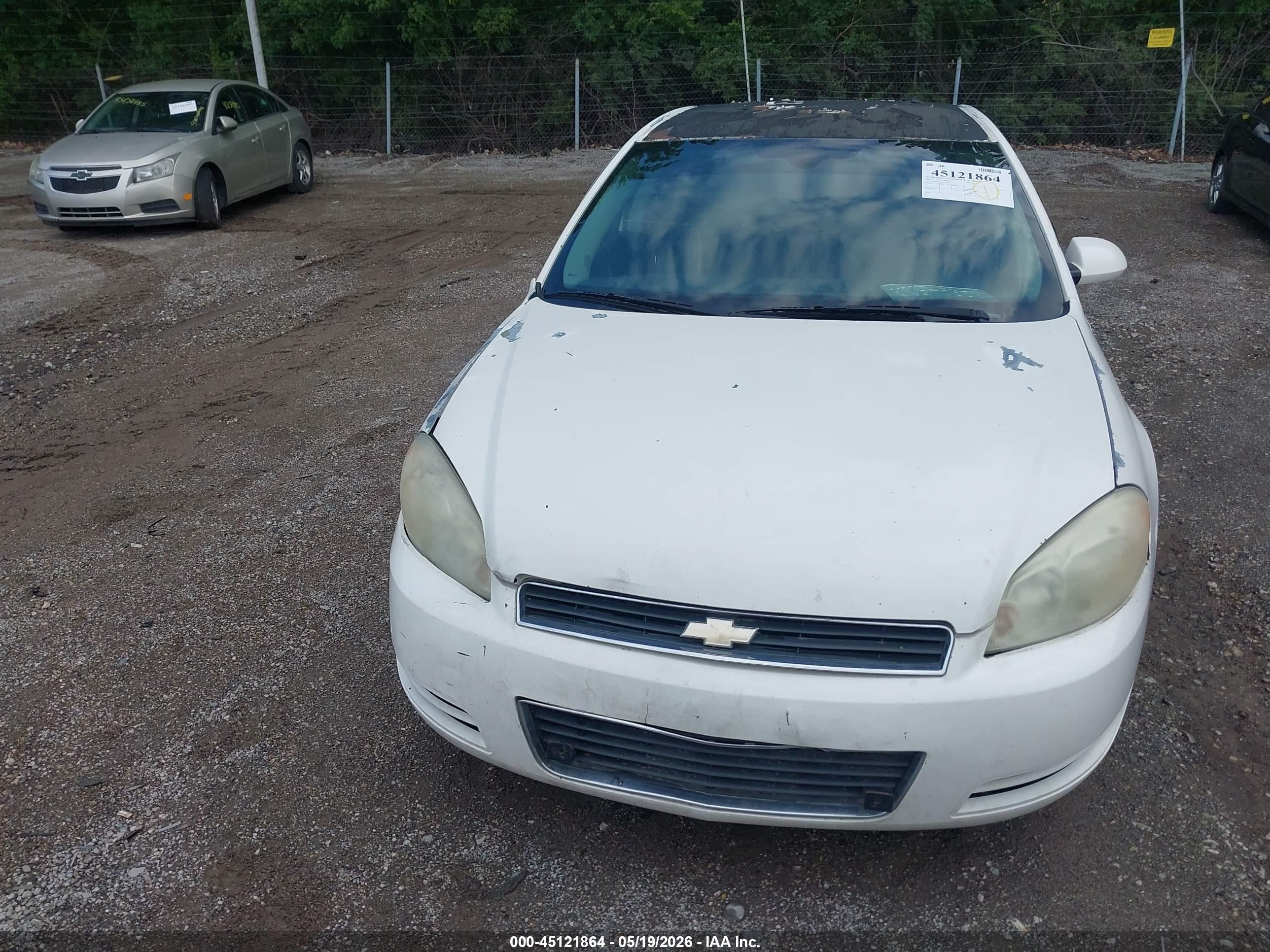 2006 Chevrolet Impala Police White vin: 2G1WS551969373189