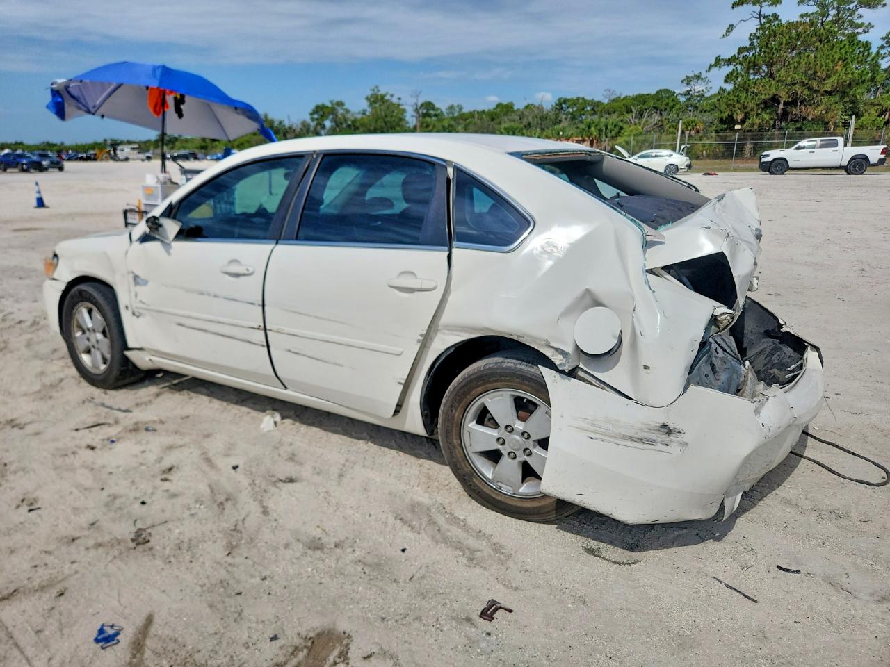 2006 Chevrolet Impala Police White vin: 2G1WS551969399971
