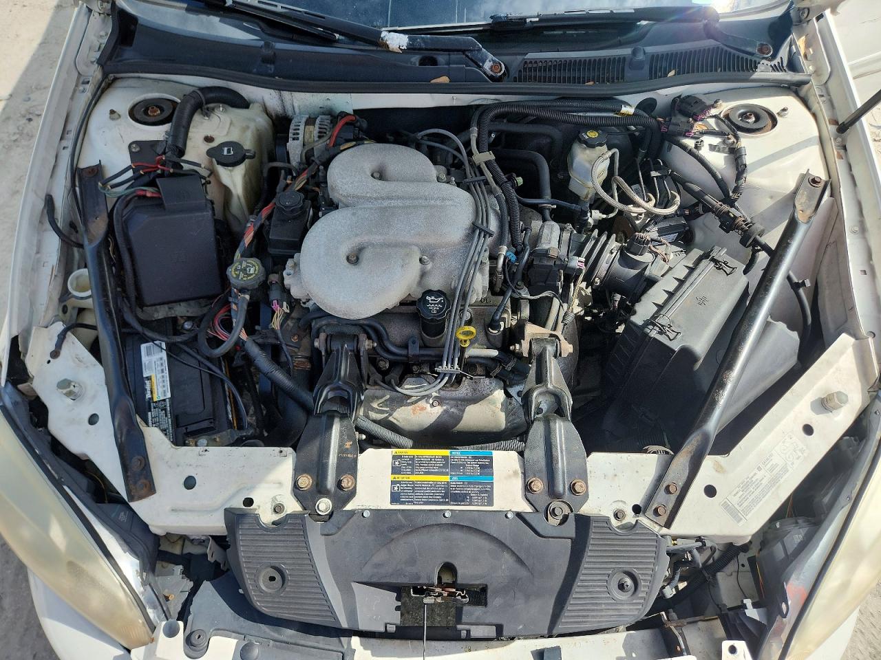 2006 Chevrolet Impala Police White vin: 2G1WS551969399971