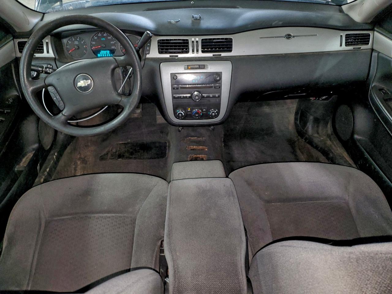 2008 Chevrolet Impala Police Black vin: 2G1WS553581357526