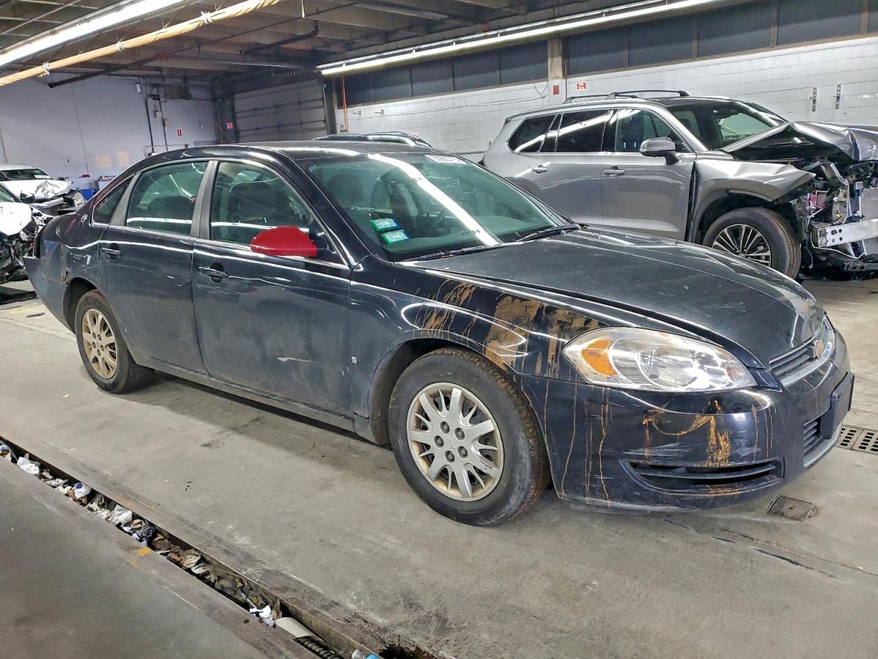 2008 Chevrolet Impala Police Black vin: 2G1WS553581357526