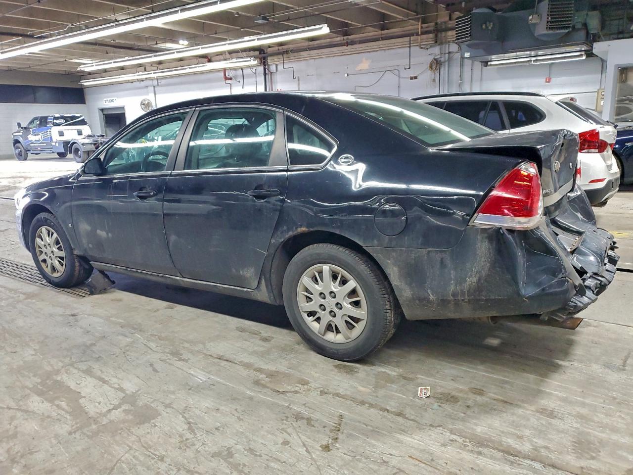 2008 Chevrolet Impala Police Black vin: 2G1WS553581357526