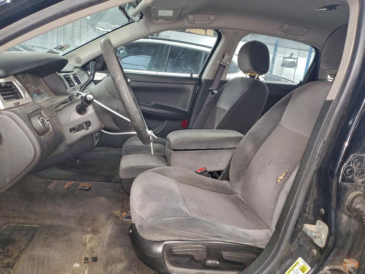 2008 Chevrolet Impala Police Black vin: 2G1WS553581357526