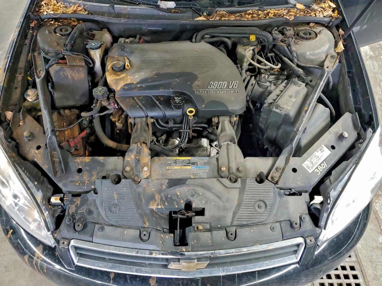 2008 Chevrolet Impala Police Black vin: 2G1WS553581357526