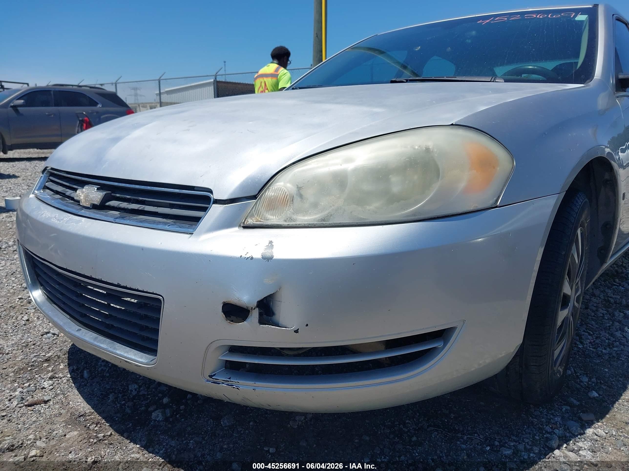 2008 Chevrolet Impala Police Gray vin: 2G1WS553889260936