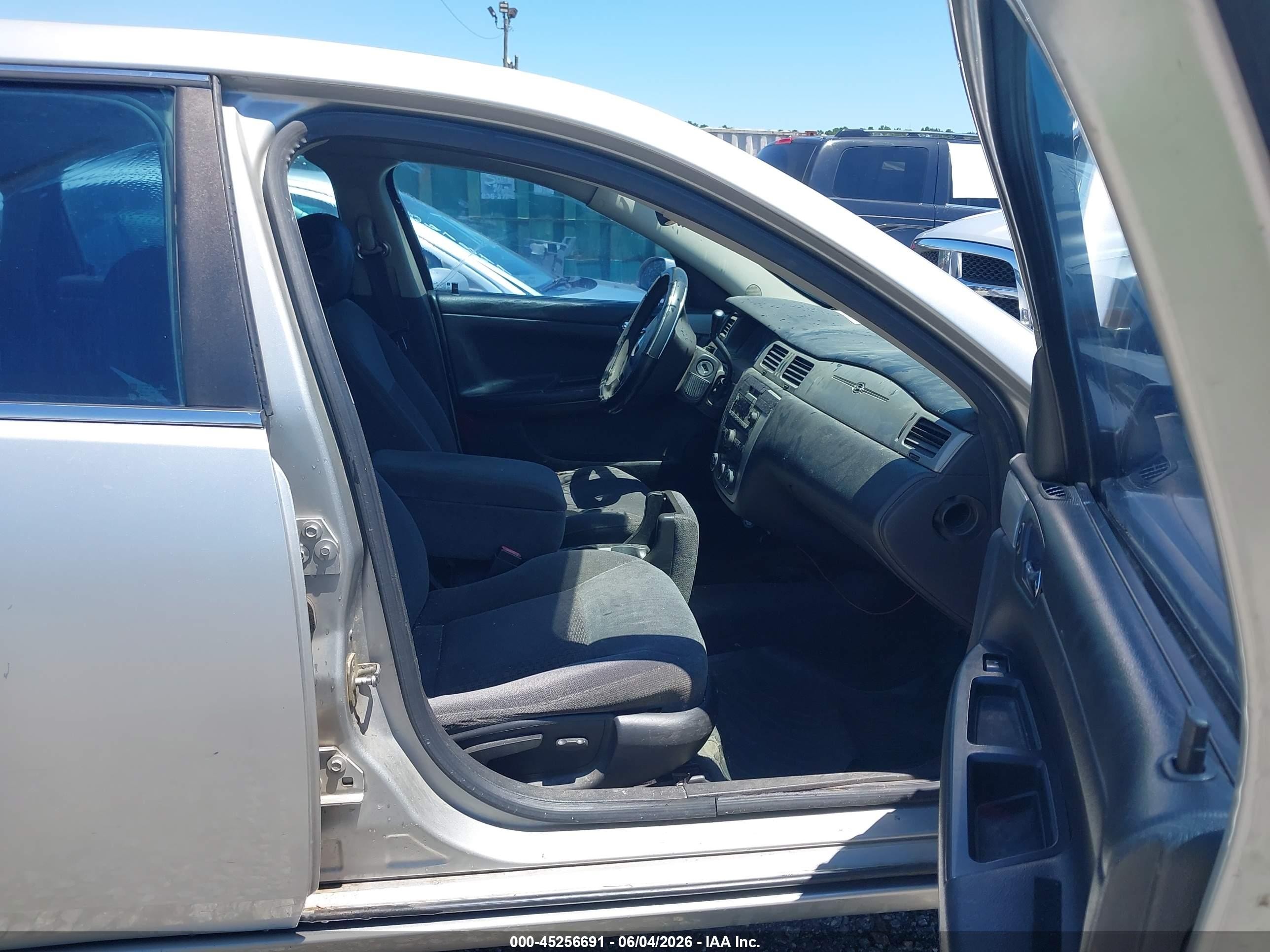 2008 Chevrolet Impala Police Gray vin: 2G1WS553889260936