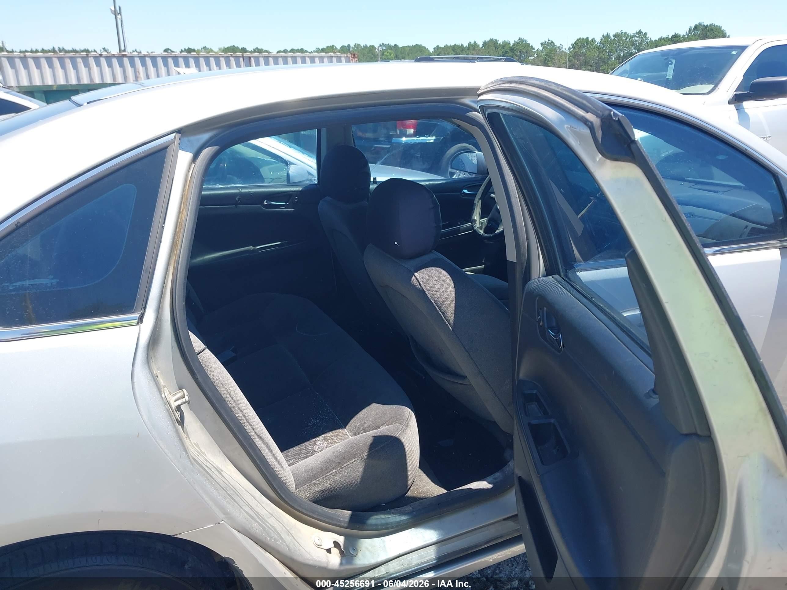 2008 Chevrolet Impala Police Gray vin: 2G1WS553889260936