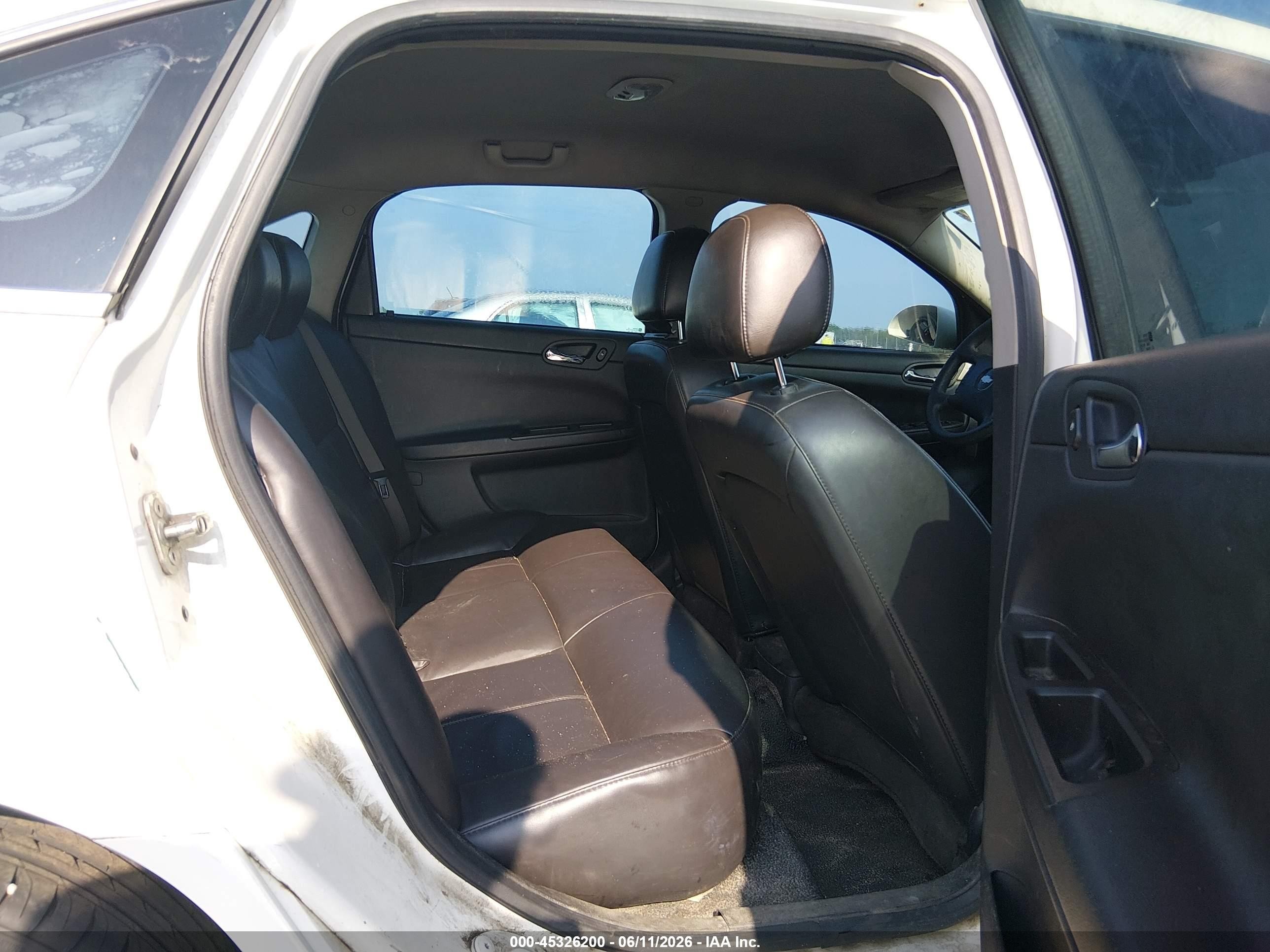 2008 Chevrolet Impala Police Police White vin: 2G1WS553981330037