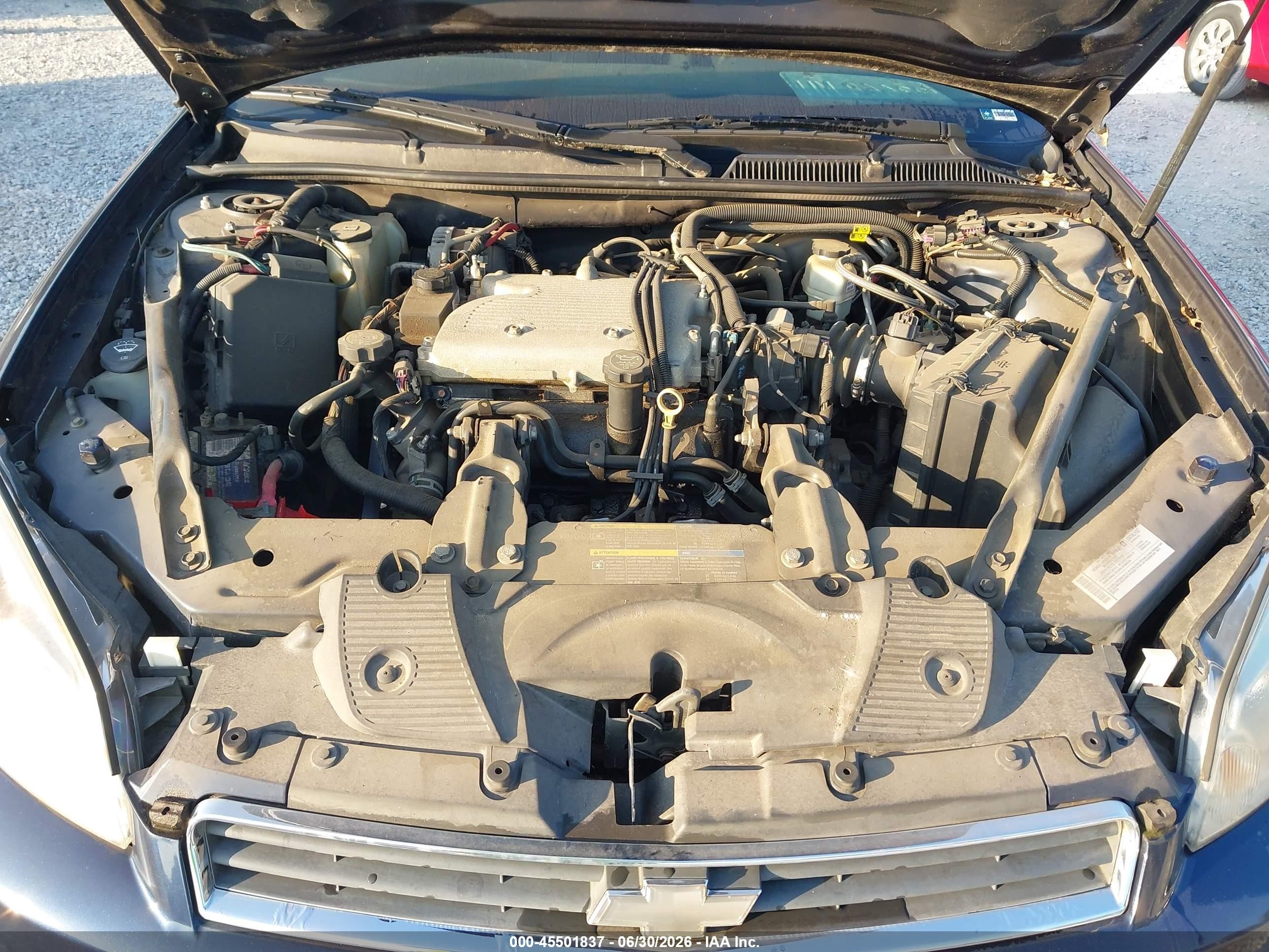 2007 Chevrolet Impala Police Pkg Police Pkg 9c1 Blue vin: 2G1WS55R279417086