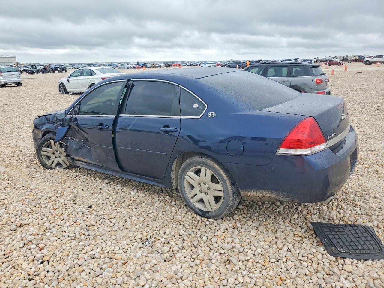 2009 Chevrolet Impala Police Blue vin: 2G1WS57M091236989