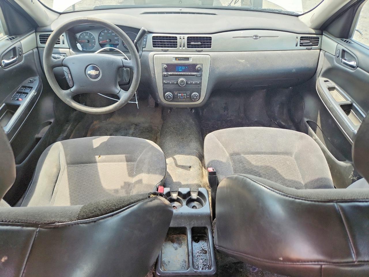 2009 Chevrolet Impala Police White vin: 2G1WS57M191283917