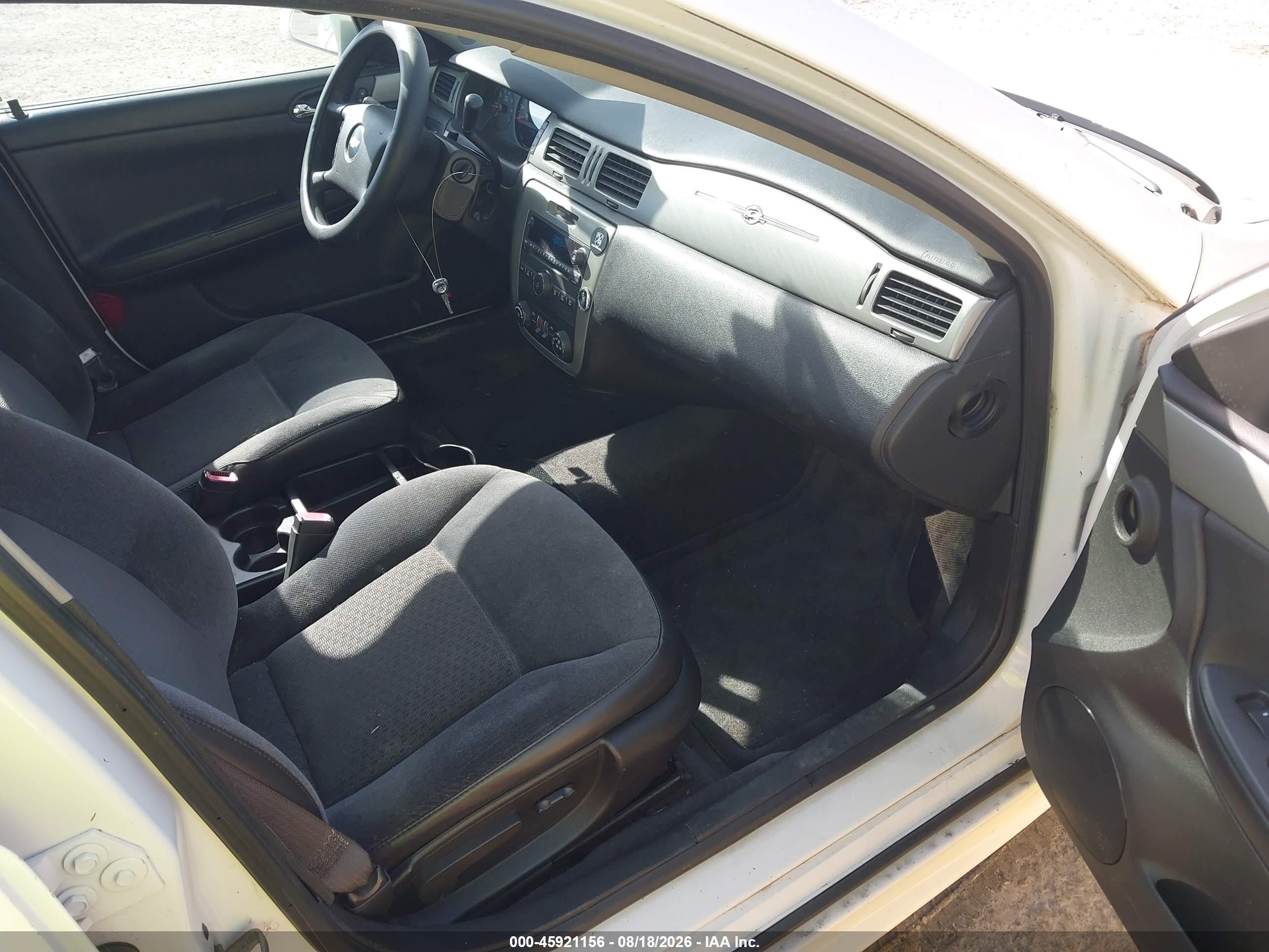 2009 Chevrolet Impala Police White vin: 2G1WS57M291312146