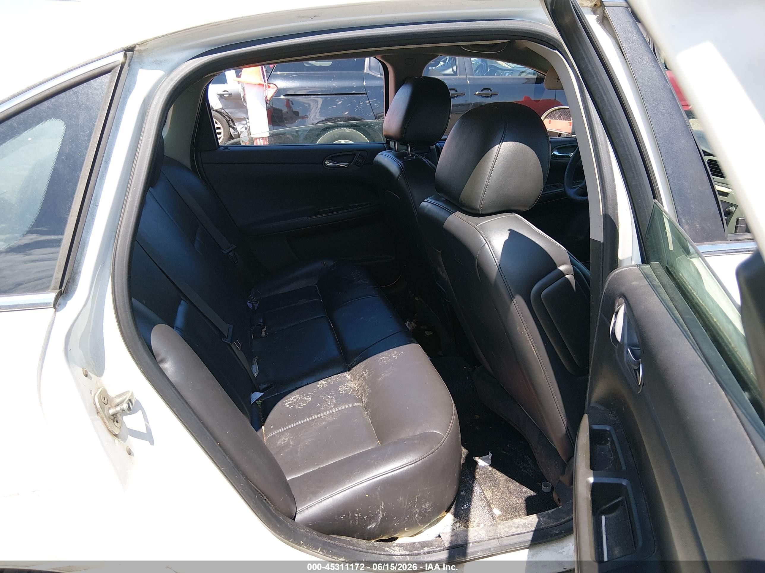 2009 Chevrolet Impala Police Белый vin: 2G1WS57M591313999