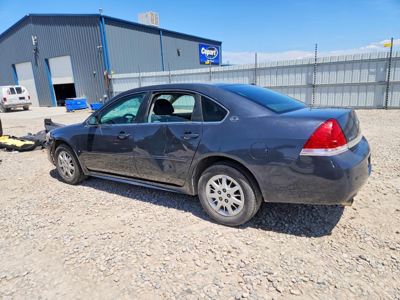 2009 Chevrolet Impala Police Gray vin: 2G1WS57M691267793