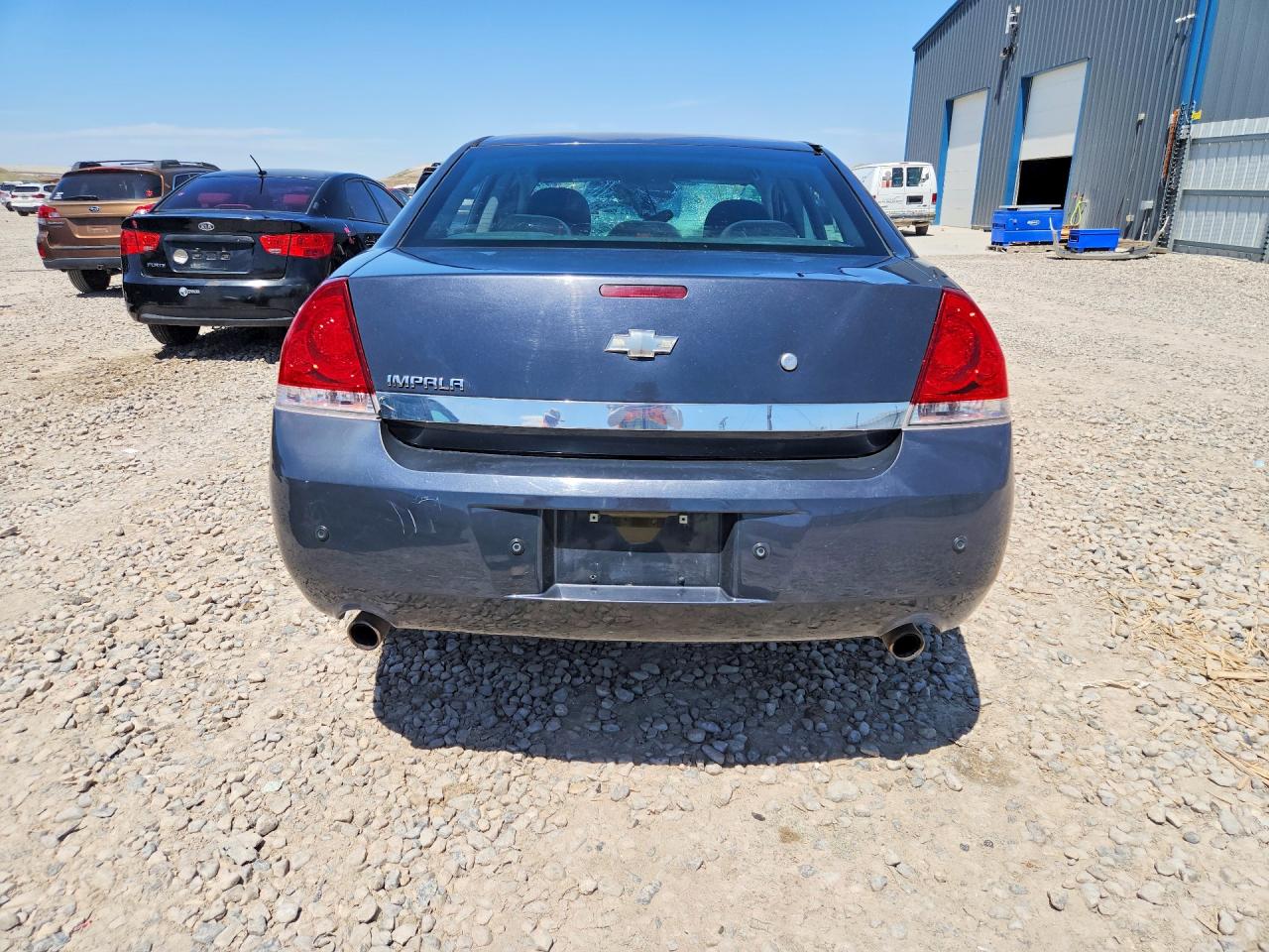 2009 Chevrolet Impala Police Gray vin: 2G1WS57M691267793