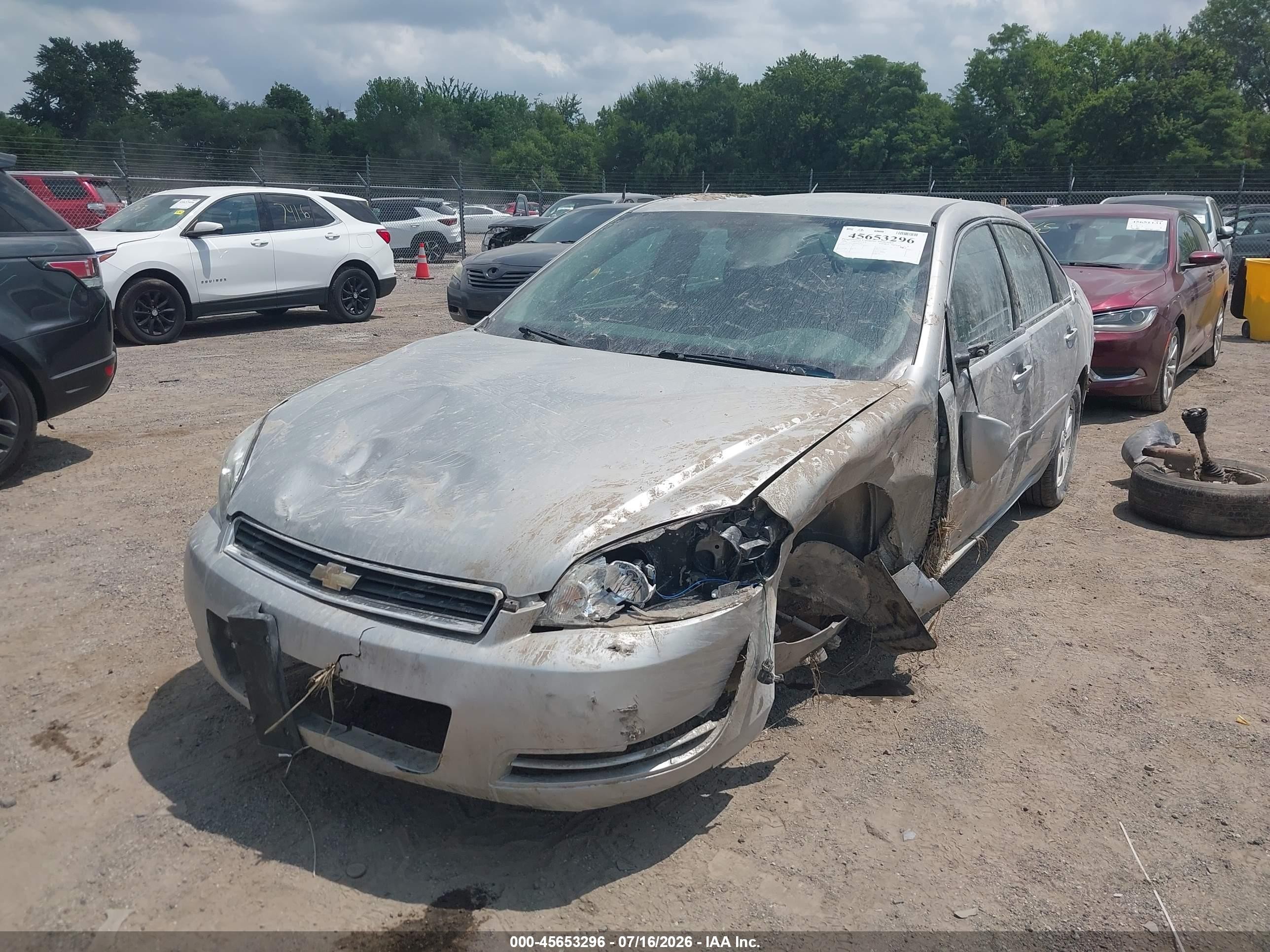 2006 Chevrolet Impala Lt Silver vin: 2G1WT55K069111065