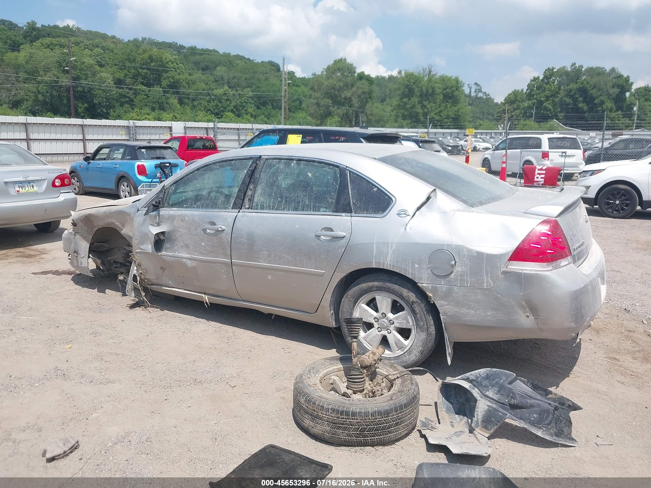 2006 Chevrolet Impala Lt Silver vin: 2G1WT55K069111065