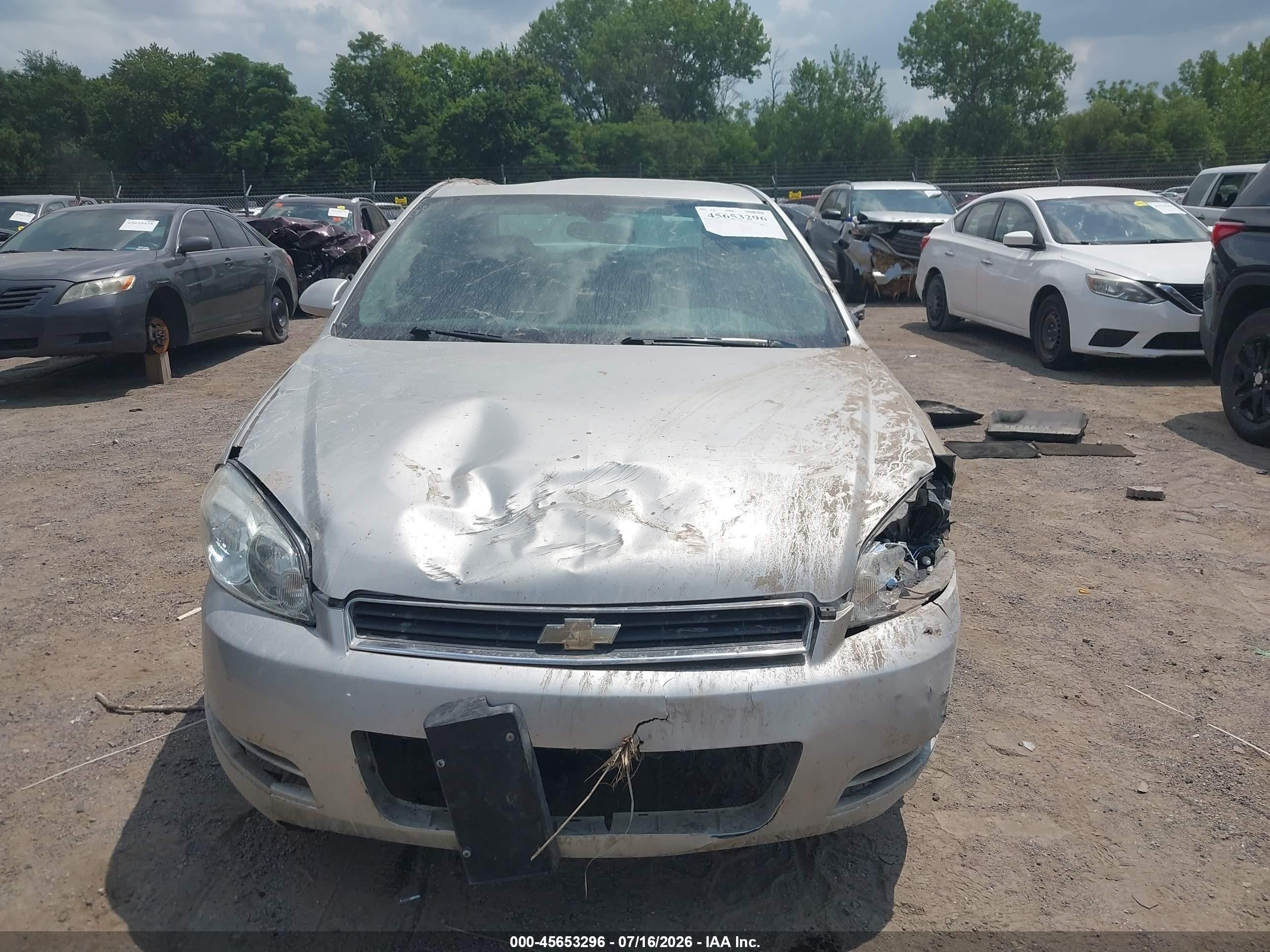 2006 Chevrolet Impala Lt Silver vin: 2G1WT55K069111065