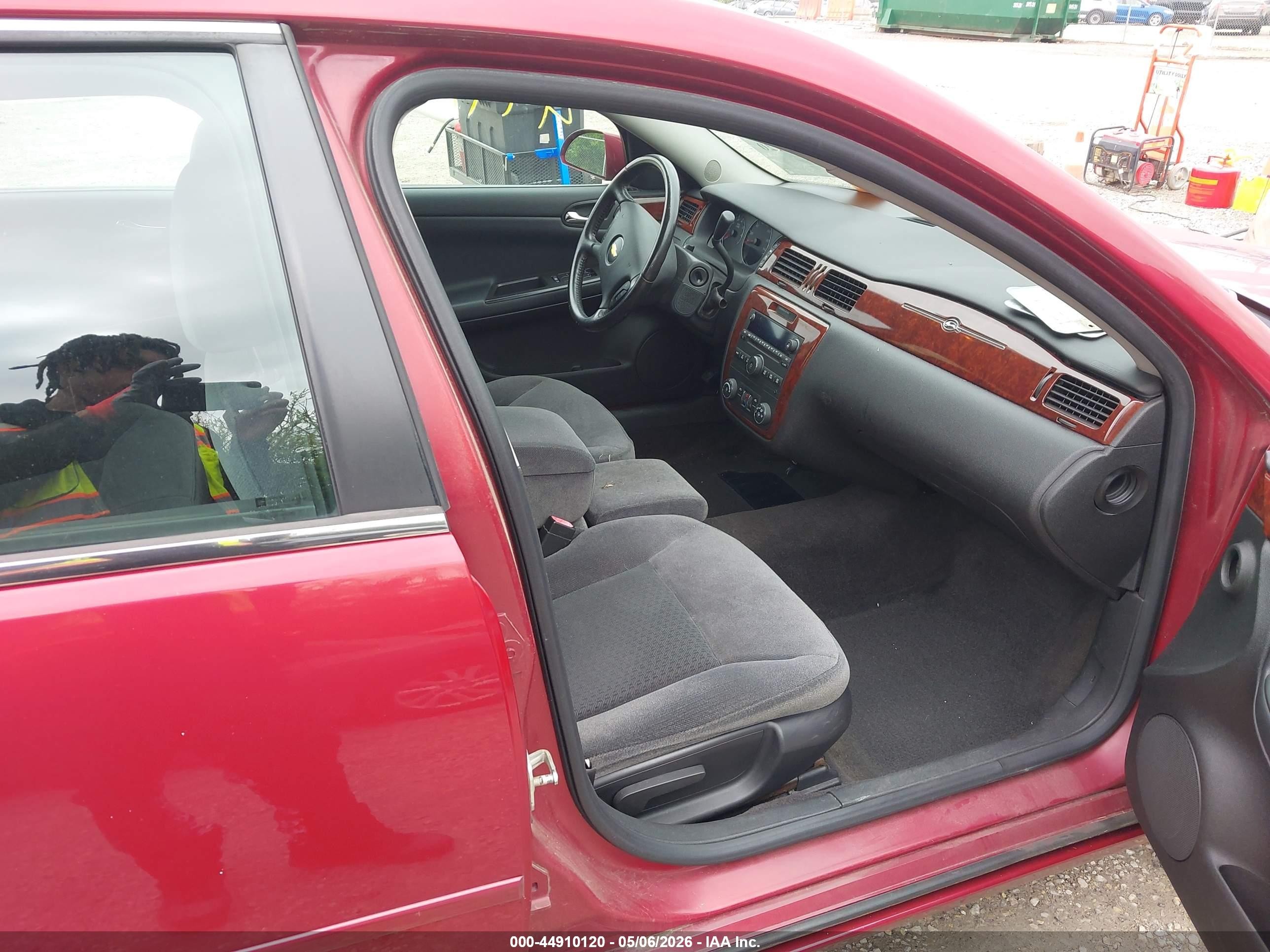2006 Chevrolet Impala Lt Burgundy vin: 2G1WT55K069388136