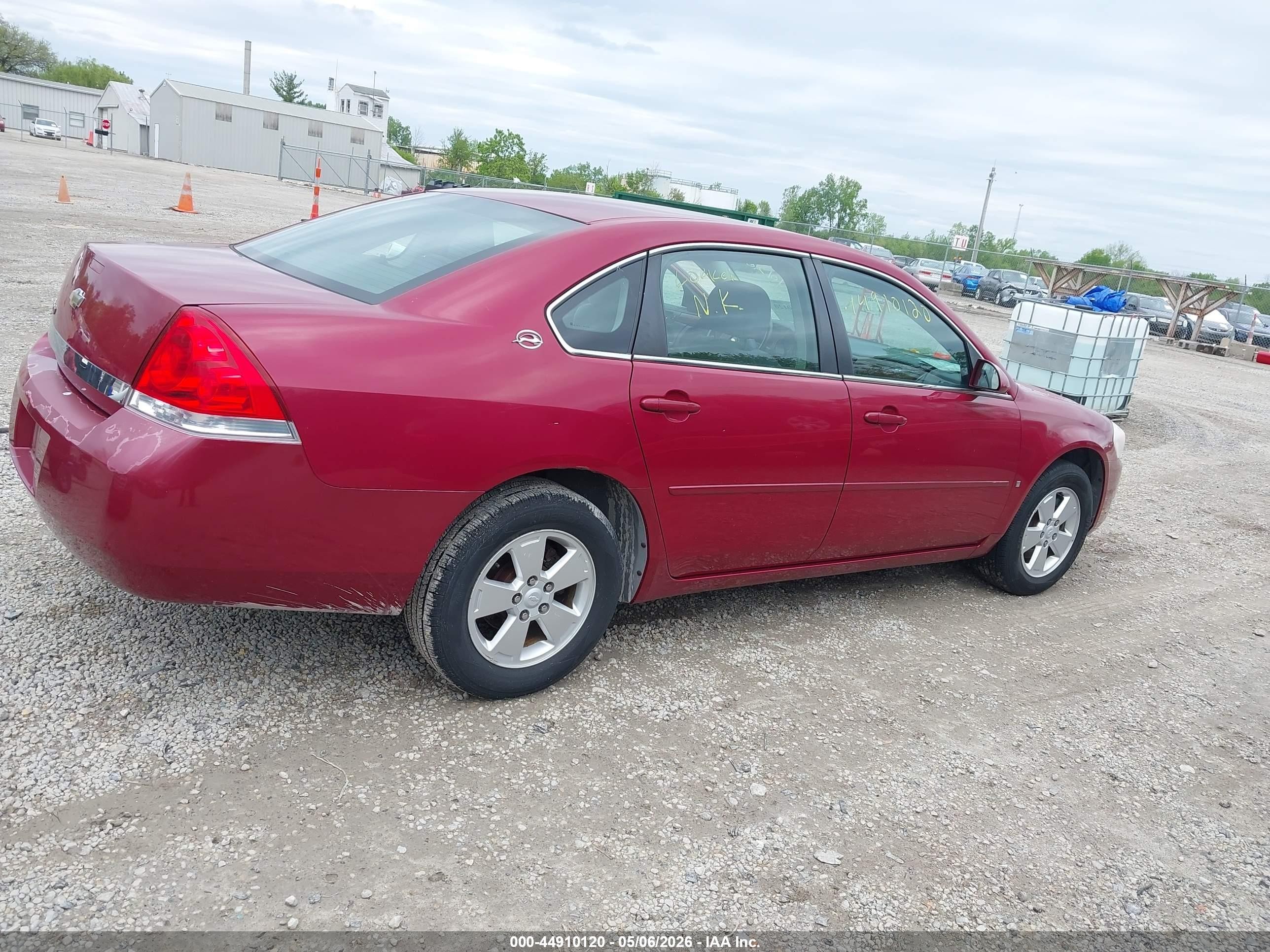 2006 Chevrolet Impala Lt Burgundy vin: 2G1WT55K069388136