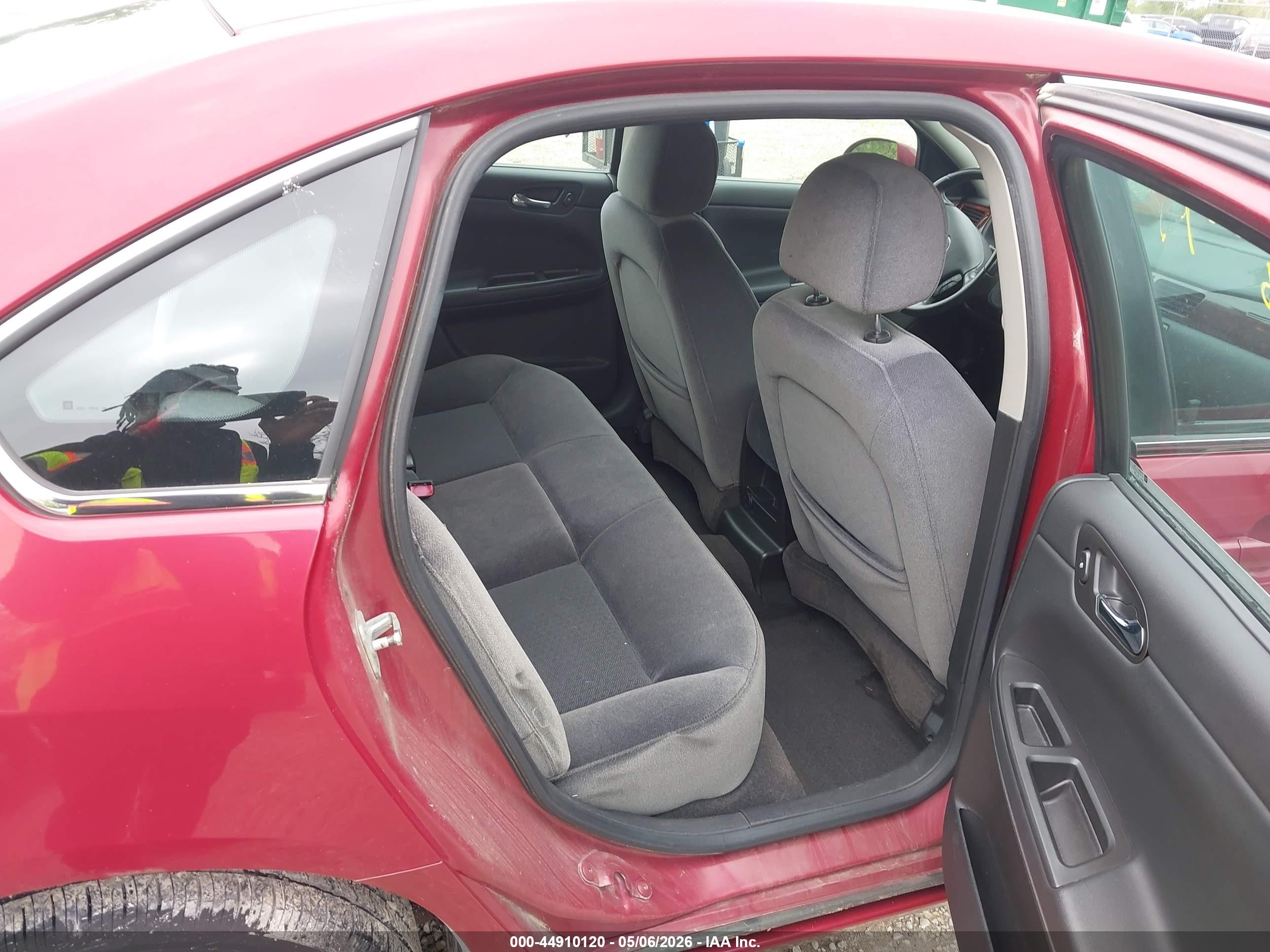 2006 Chevrolet Impala Lt Burgundy vin: 2G1WT55K069388136