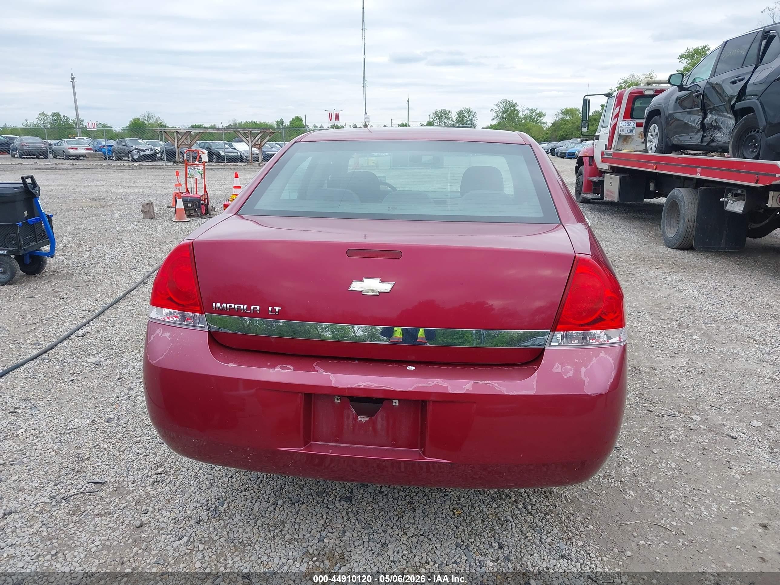 2006 Chevrolet Impala Lt Burgundy vin: 2G1WT55K069388136