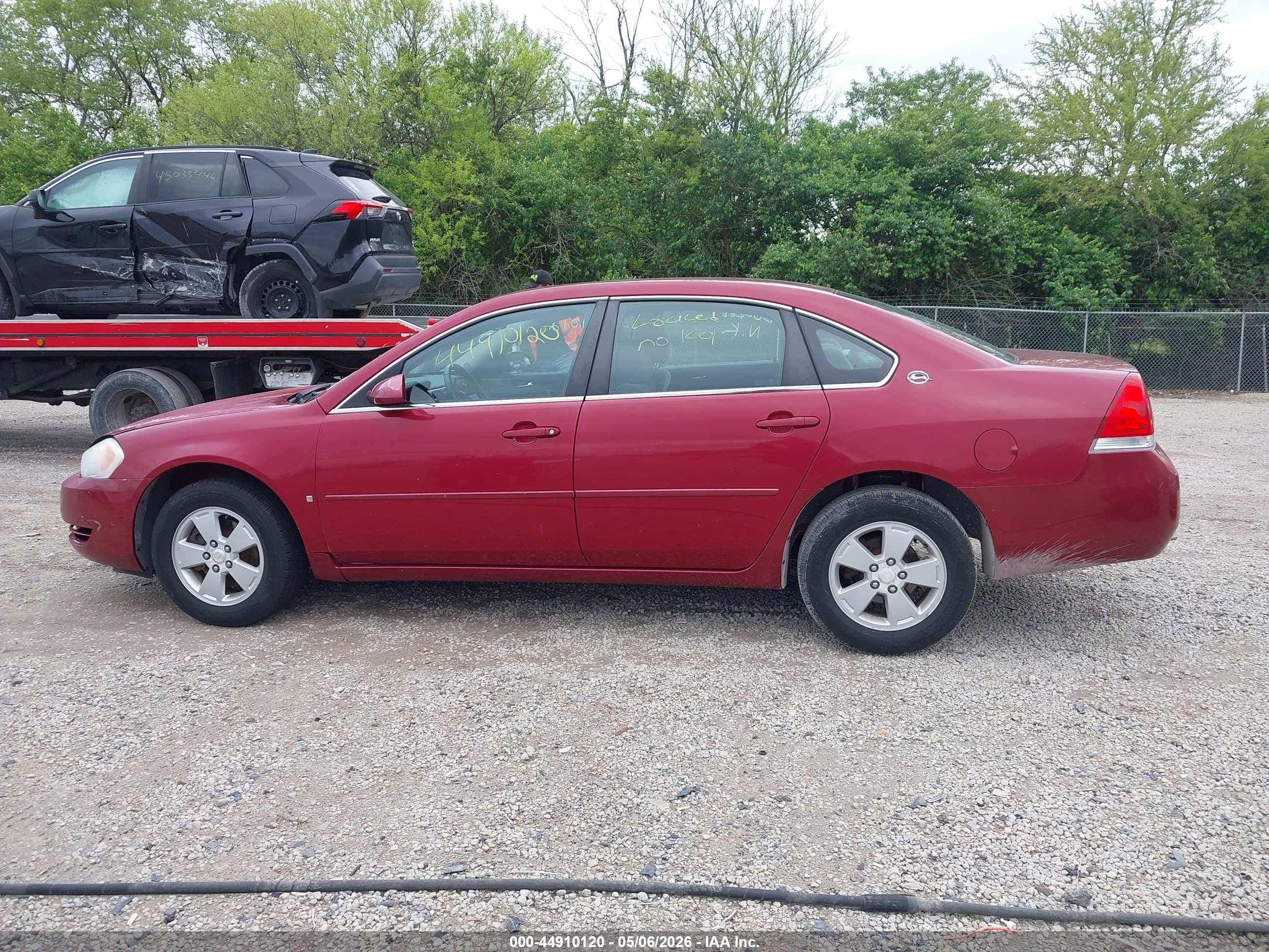 2006 Chevrolet Impala Lt Burgundy vin: 2G1WT55K069388136